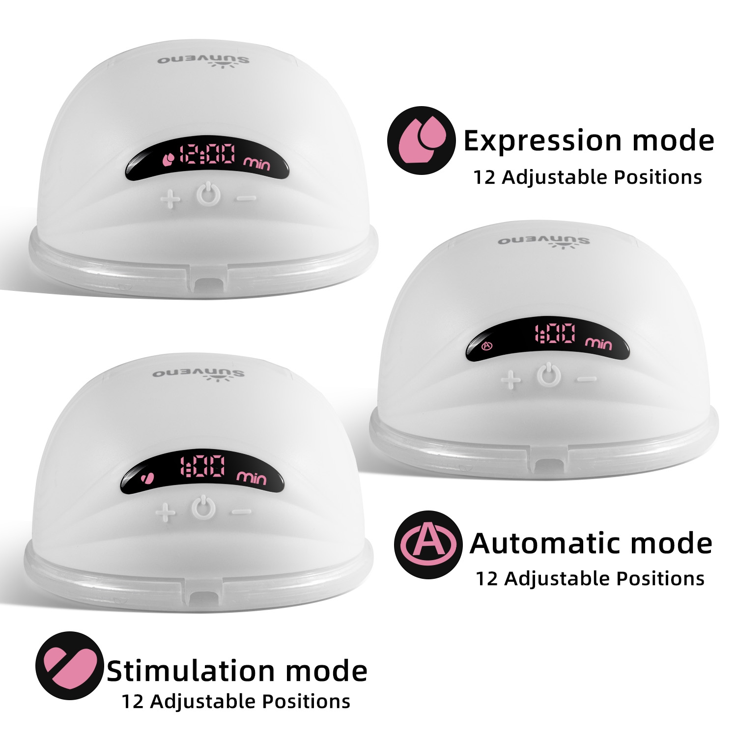 Wearable Breast Pump Set Hands-Free Electric Breast Pump