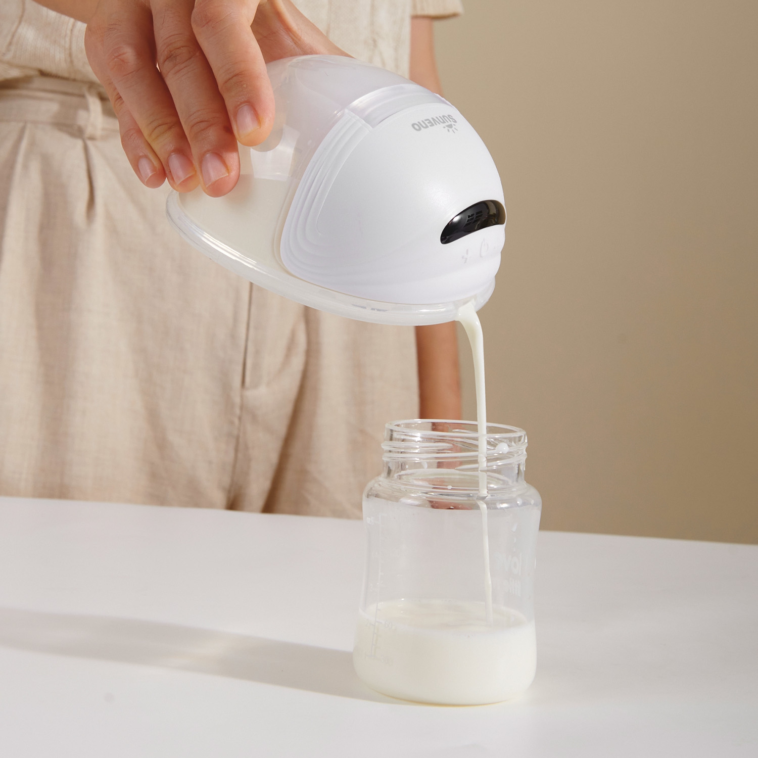 Wearable Breast Pump Set Hands-Free Electric Breast Pump