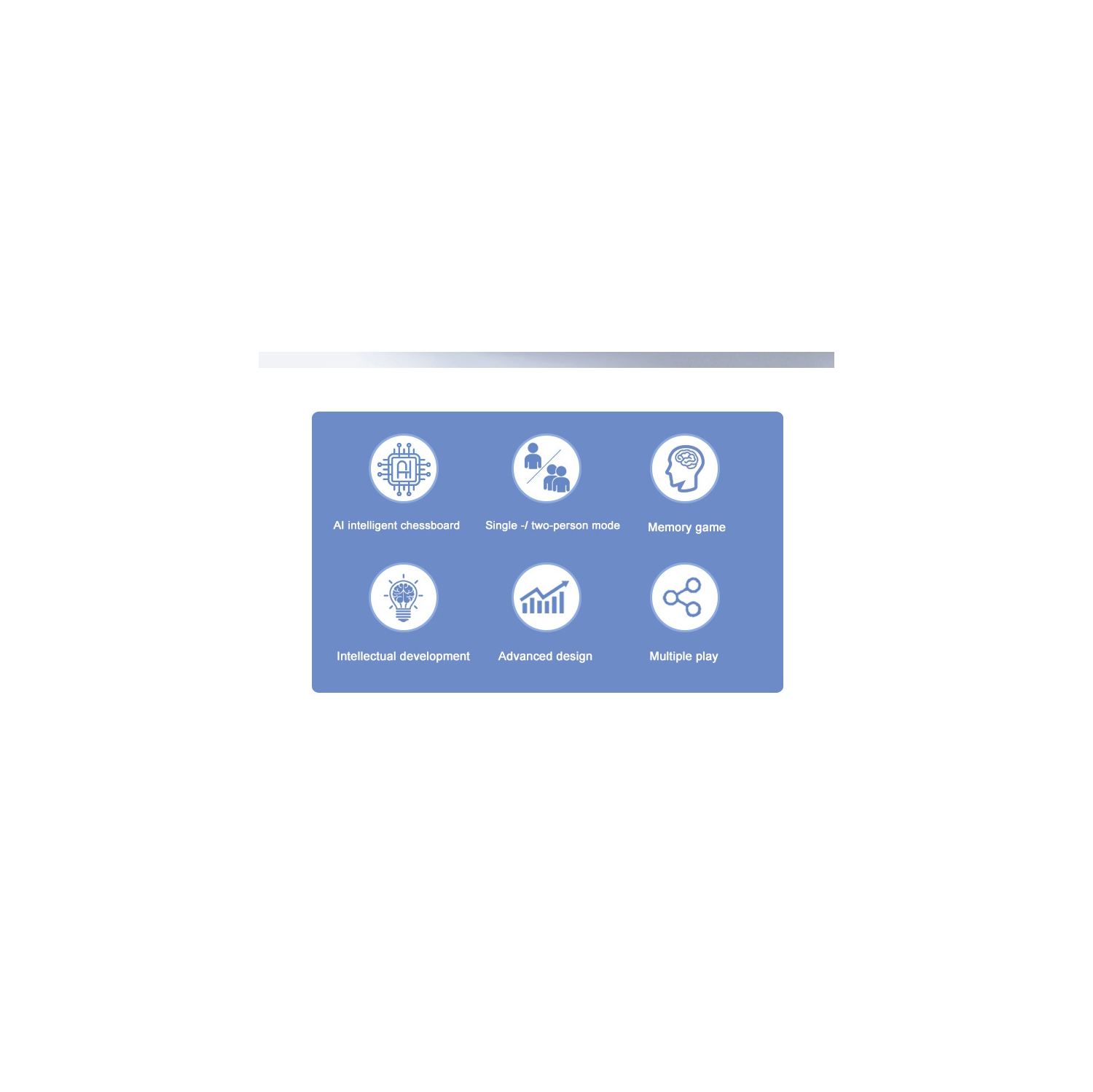 9-in-1 Smart Electronic Board Game - AI Multi-function Smart Go Board, Single and Double Mode, Memory Game, Light Touch, Voice Prompt, Great Gift for