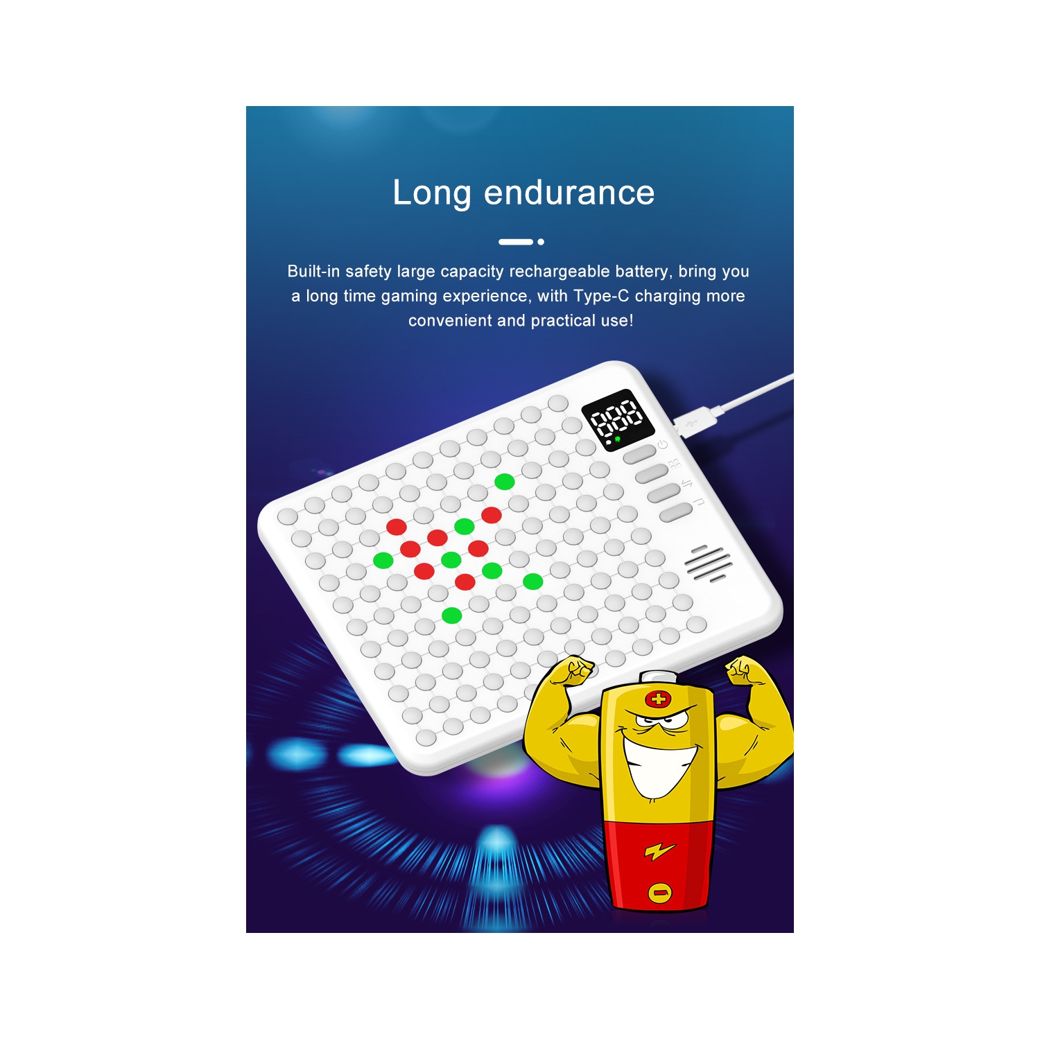 9-in-1 Smart Electronic Board Game - AI Multi-function Smart Go Board, Single and Double Mode, Memory Game, Light Touch, Voice Prompt, Great Gift for