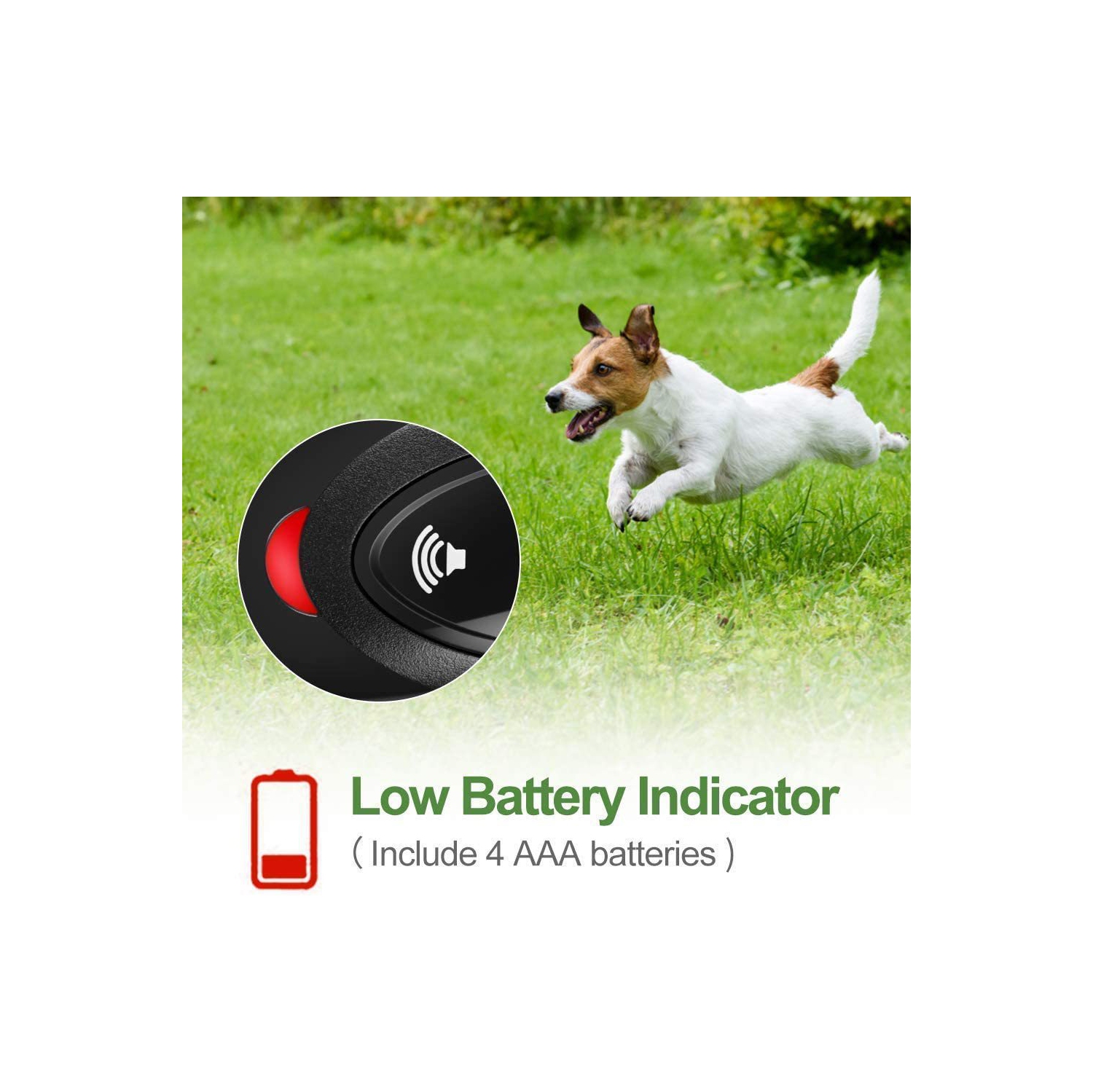 Handheld Ultrasonic Dog Trainer, Bark Stopper, Safe Ultrasonic, Ultrasonic, Dog Bark Stopper, No Need to Yell - Suitable for Indoor and Outdoor Use -