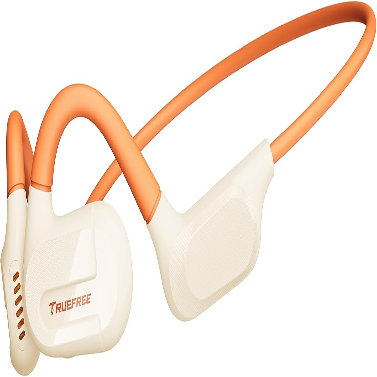 truefree F2 Open-Ear Headphones, Air Conduction Bluetooth 5.3 Wireless Headset for Sports, Four Microphones Clear Calls