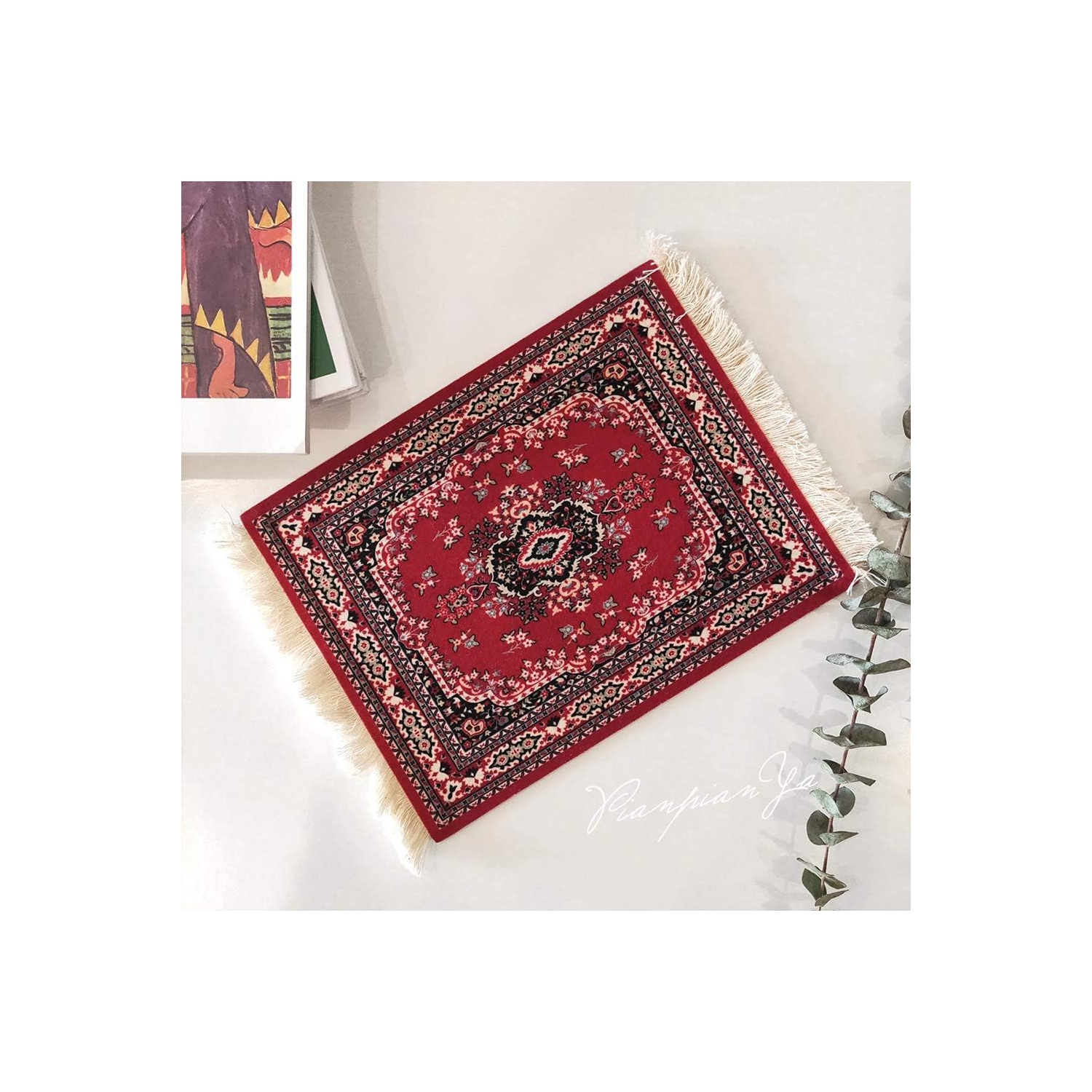 Paitianle Mouse Pads for Wireless Mouse,Oriental Carpet Mouse Mat Computer Mousepad for Table Decor