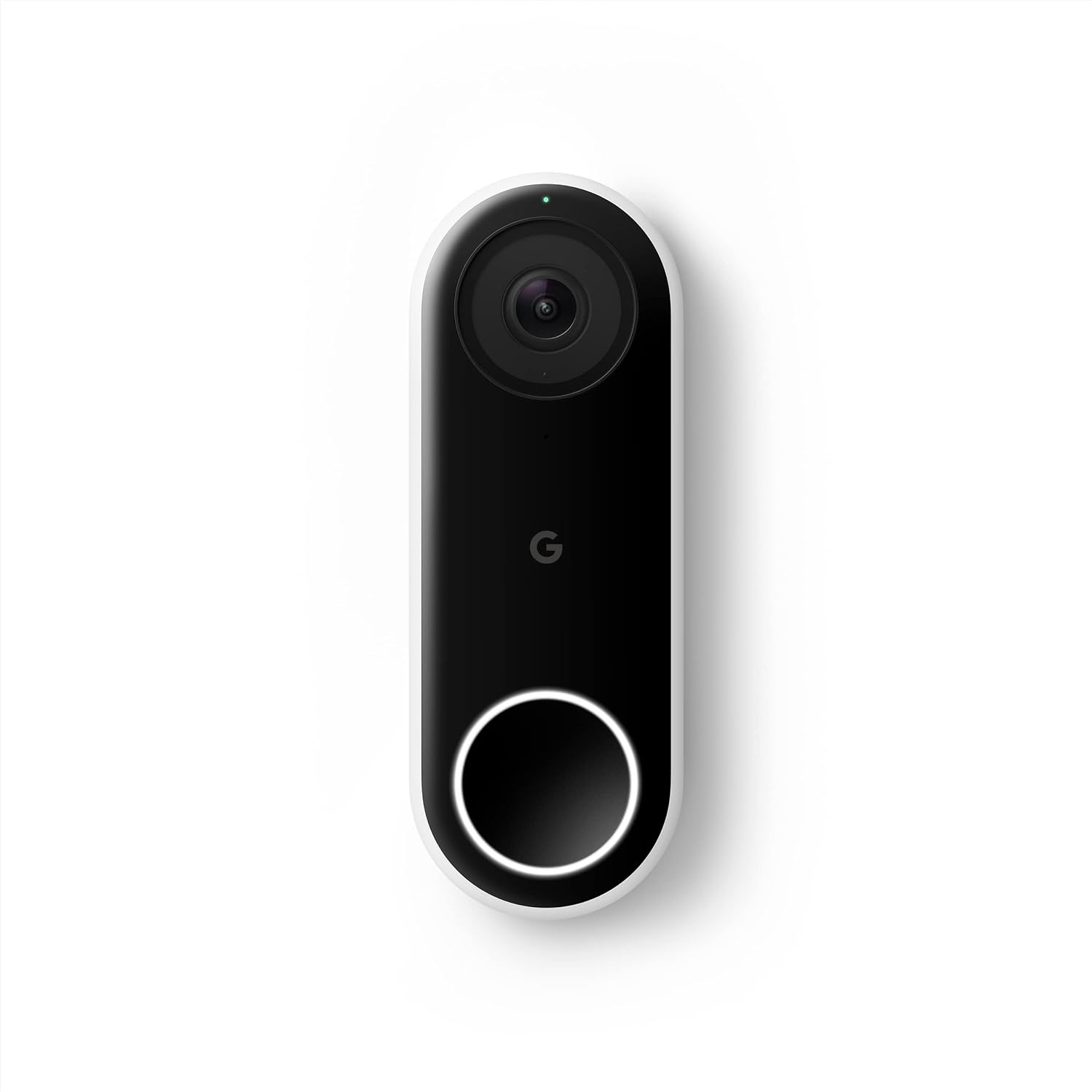 Boîte ouverte - Sonnette vidéo intelligente Wi-Fi Nest Doorbell de Google - Noir