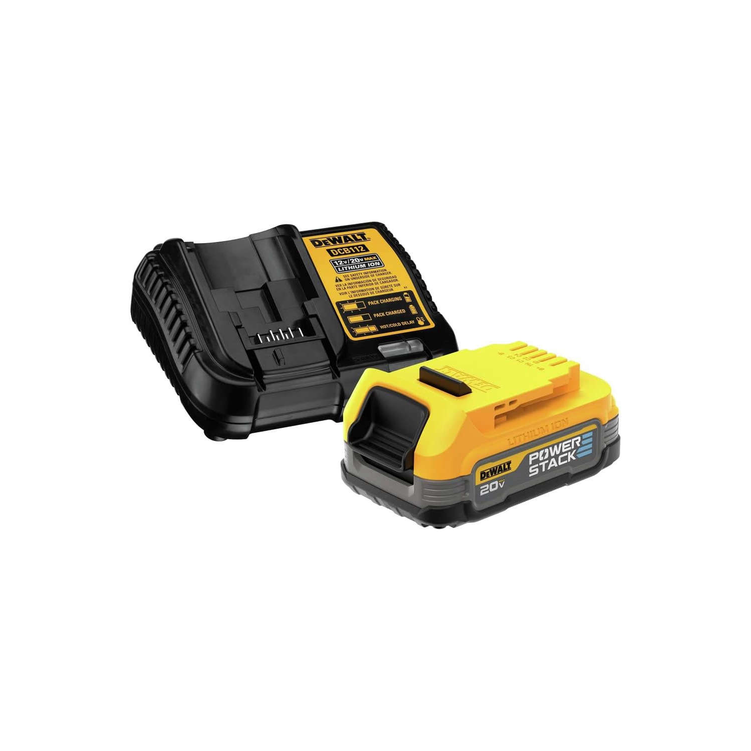 DEWALT 20V MAX* Starter Kit with POWERSTACK™ Compact Battery and Charger