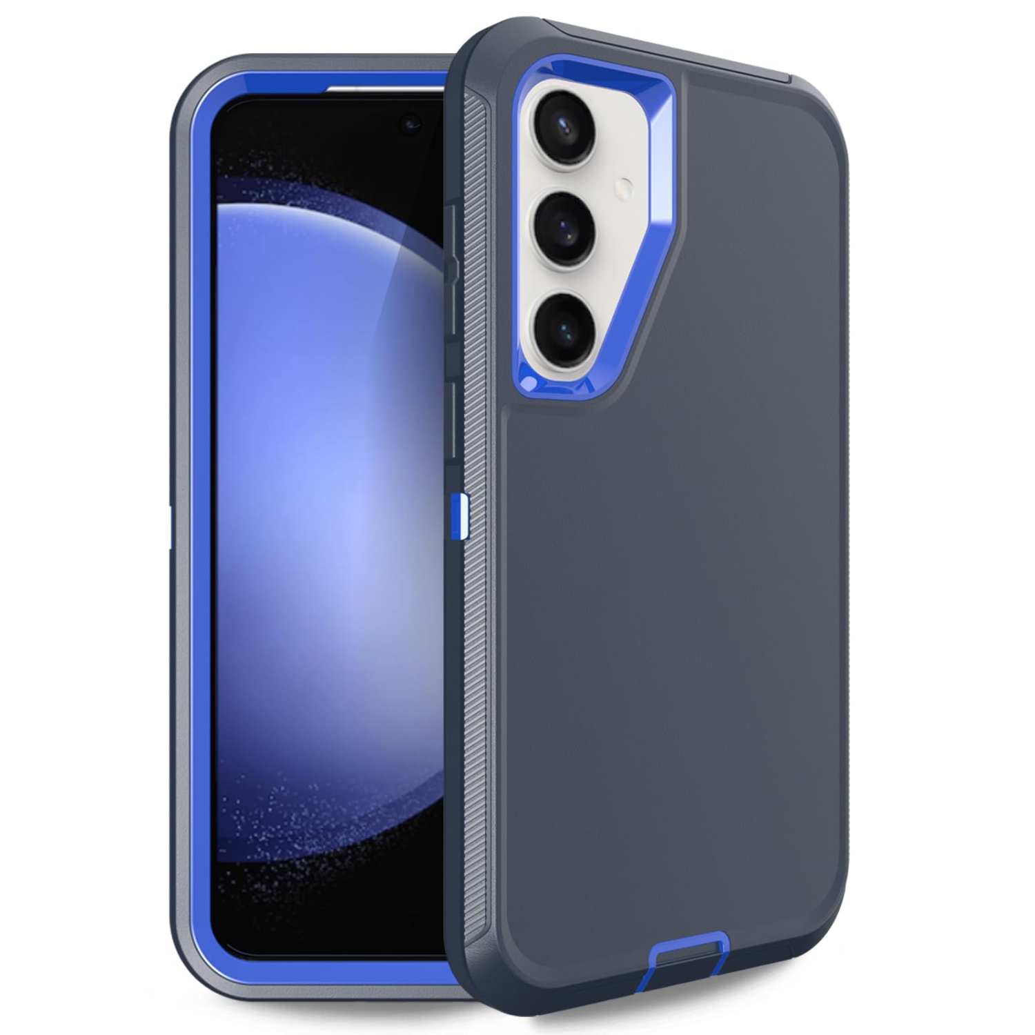 Defender – Étui pour Samsung Galaxy S25 5G, robuste antichoc, hermétique à la poussière, 3-en-1, protecteur protecteur robuste pour Galaxy S25 5G