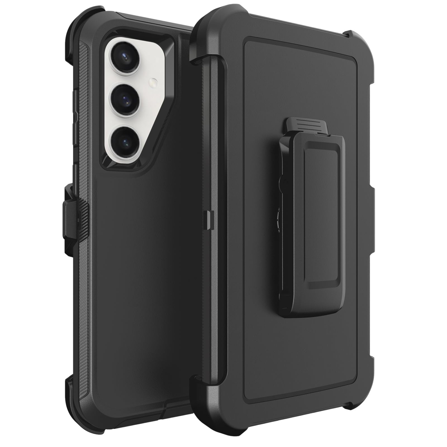 Étui Defender pour Samsung Galaxy S25 5G, robuste antichoc, hermétique à la poussière, robuste et protecteur 3-en-1, protecteur pour Galaxy S25 5G)