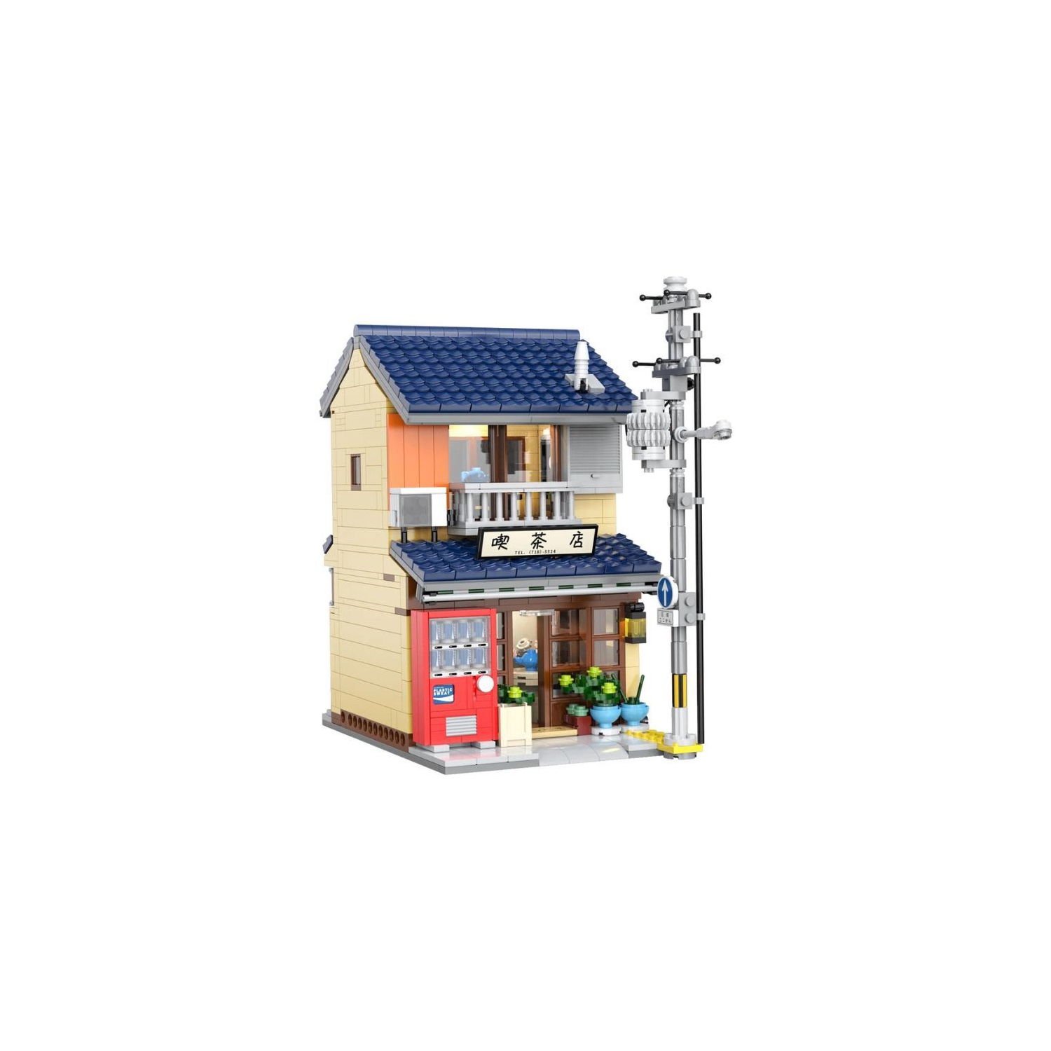 CaDA Japanese Wind Tea House 1200 Pcs