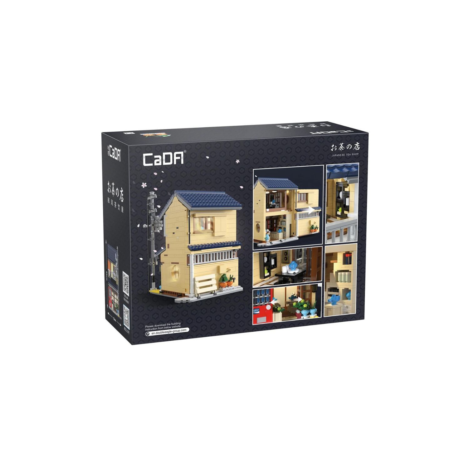 CaDA Japanese Wind Tea House 1200 Pcs