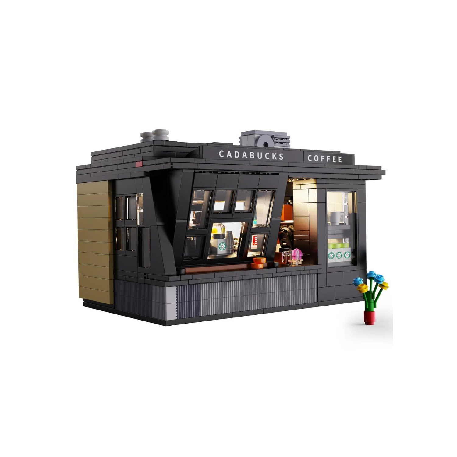 Caba Street Coffee House, 768 pièces, ensemble de construction pour adultes et adolescents