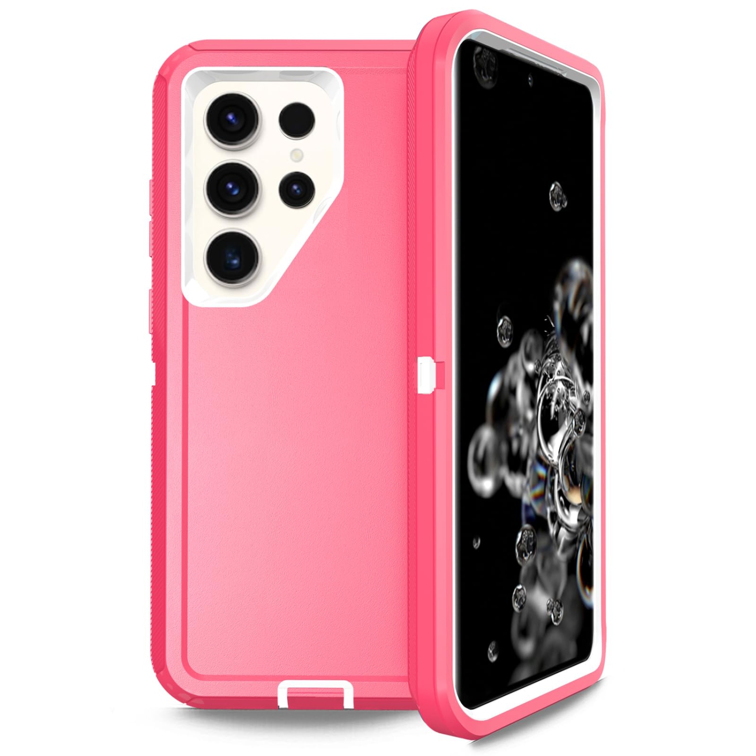 Defender – Étui pour Samsung Galaxy S25 Ultra 5G, robuste, antichoc, poussière, protection 3-en-1, protection antichoc, protection pour téléphone