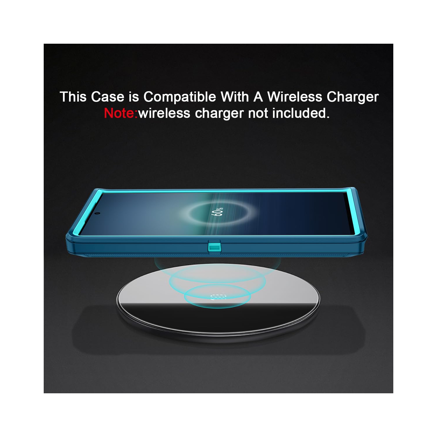 Pour Samsung Galaxy S25 Ultra Étui antichoc Protection complète 3 couches résistant à la poussière/aux chutes sans protecteur d'écran Étui robuste