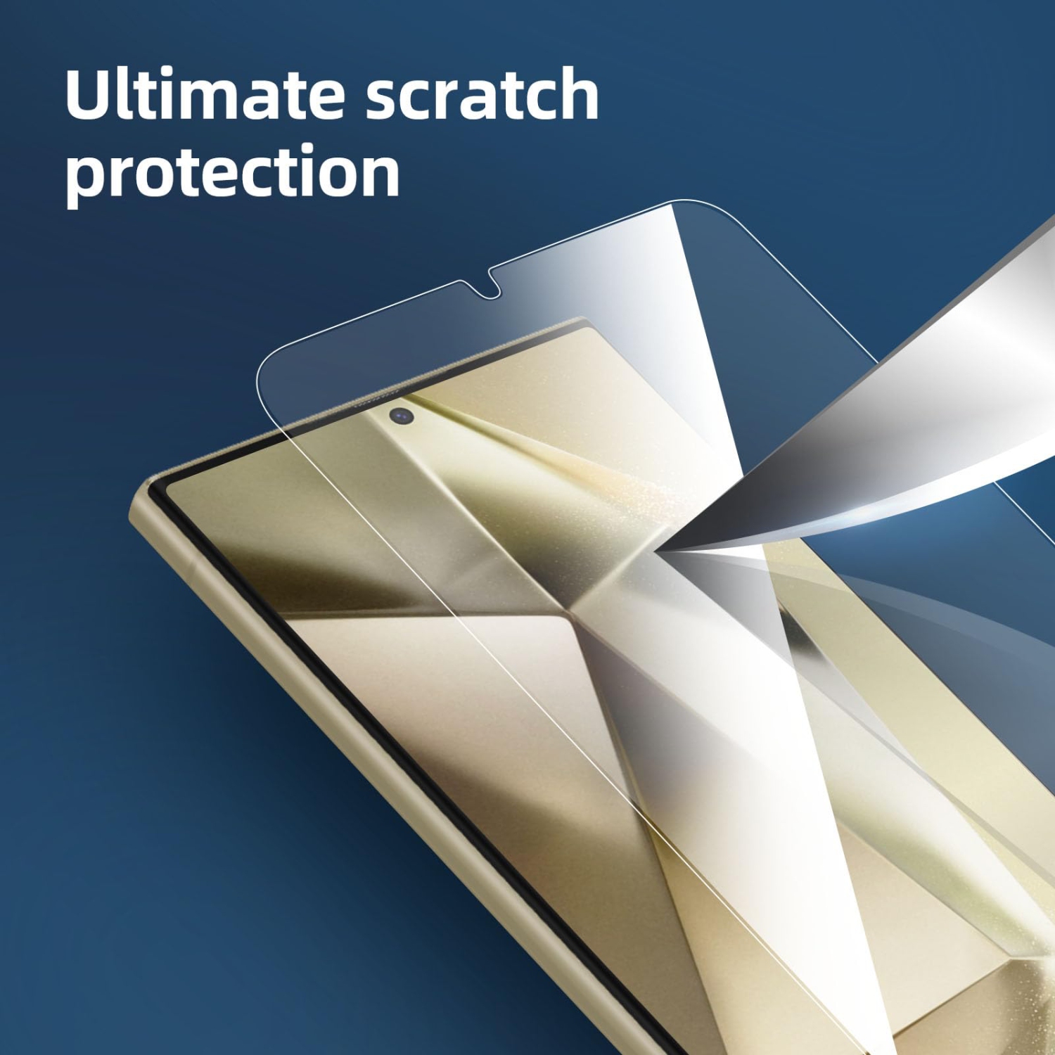 Paquet de 3 protecteurs d'écran en verre trempé pour Galaxy S25 Ultra de Samsung, sans bulles, ultra résistants