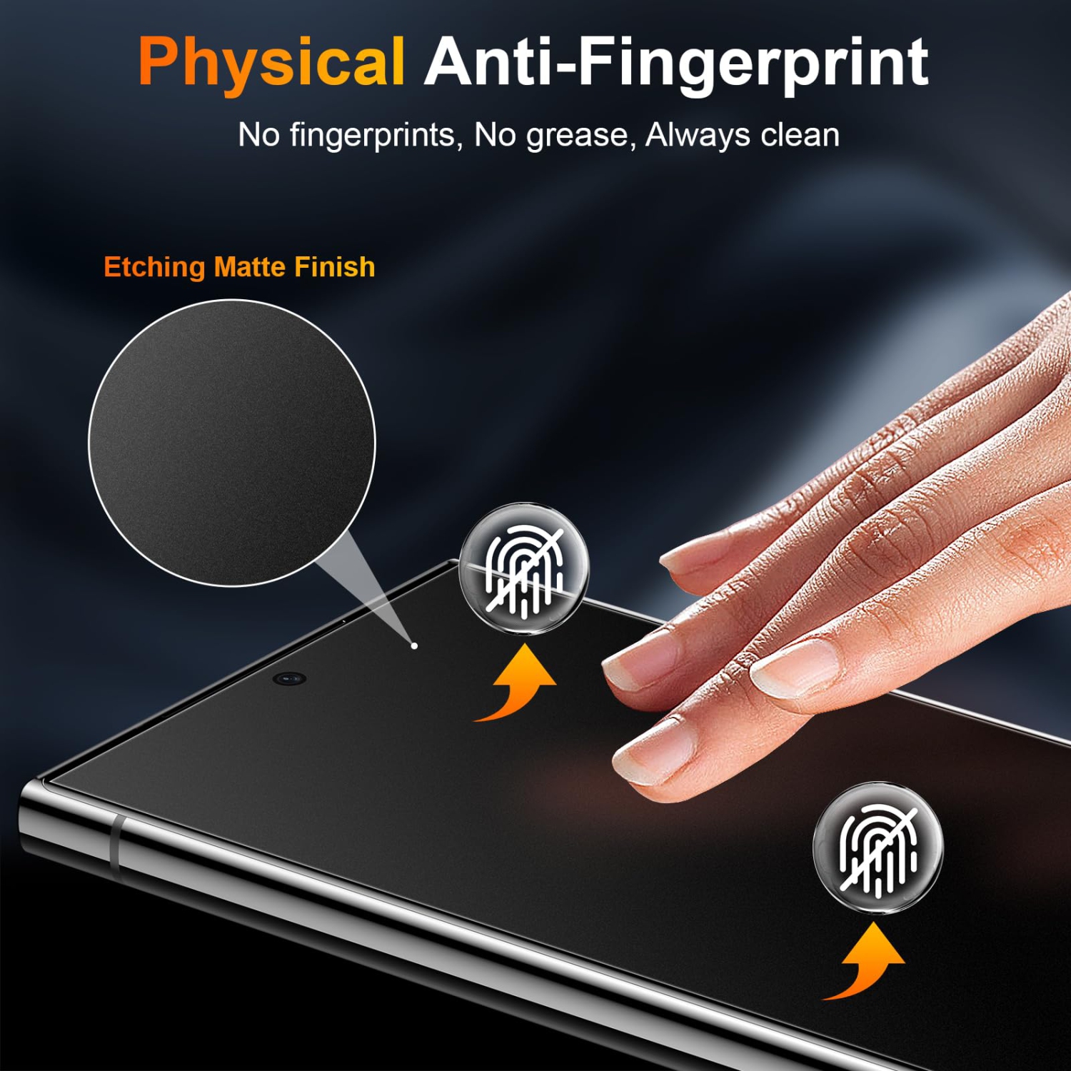 Paquet de 2 protecteurs d'écran en verre mat pour Samsung Galaxy S25 Ultra, film en verre trempé 9H avec protecteur d'écran de caméra 2 PCS,