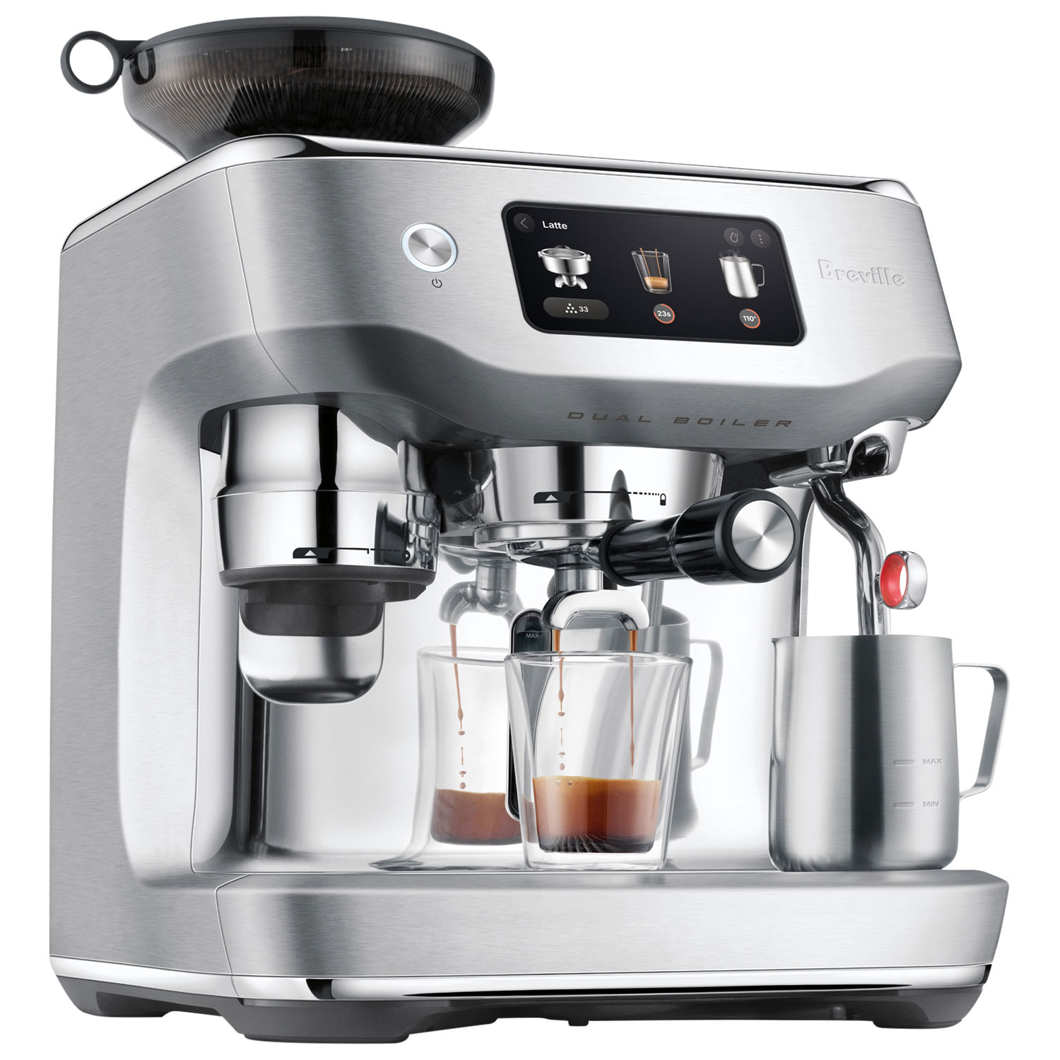 Breville the Oracle Dual Boiler Coffee Machine - Stainless Steel