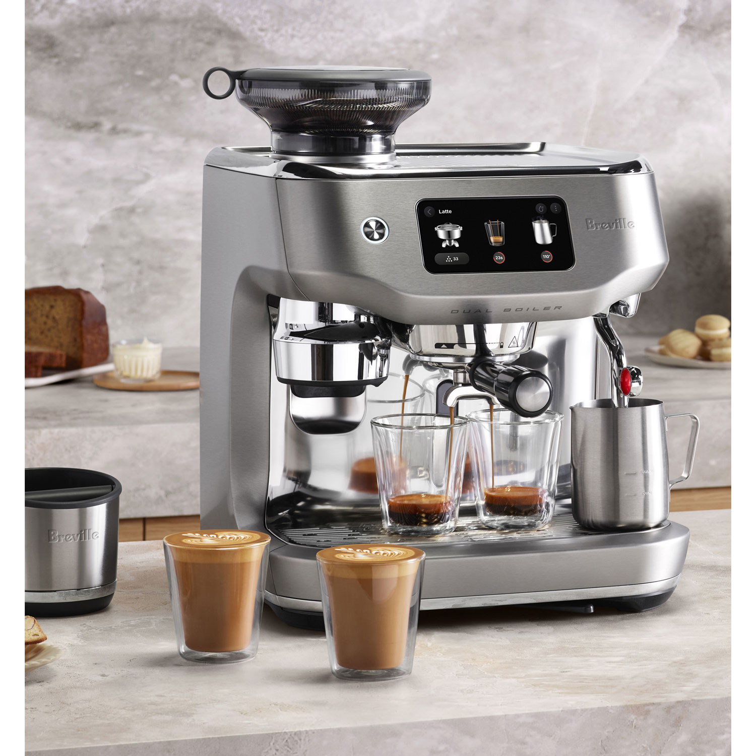 Breville the Oracle Dual Boiler Coffee Machine - Stainless Steel