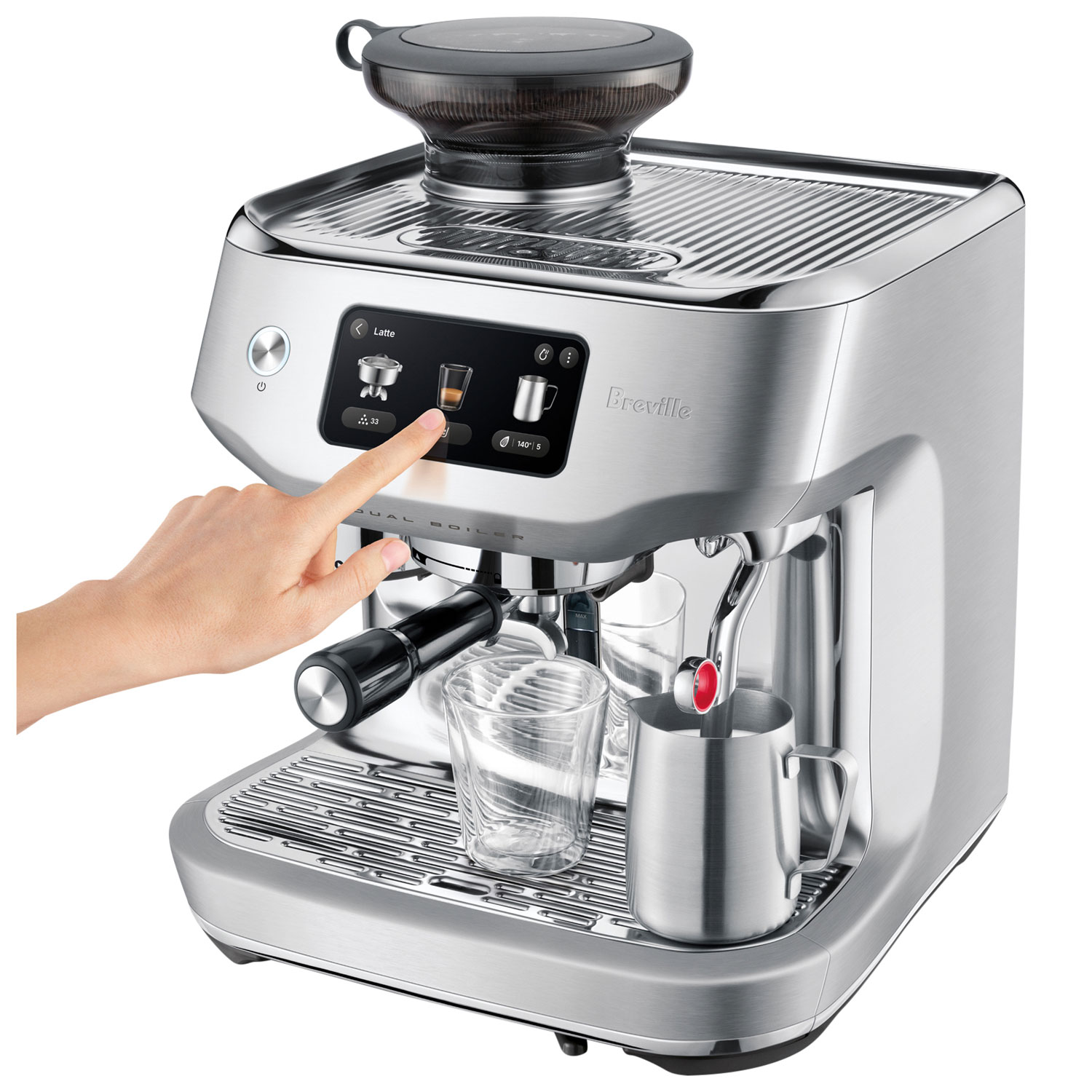 Breville the Oracle Dual Boiler Coffee Machine - Stainless Steel