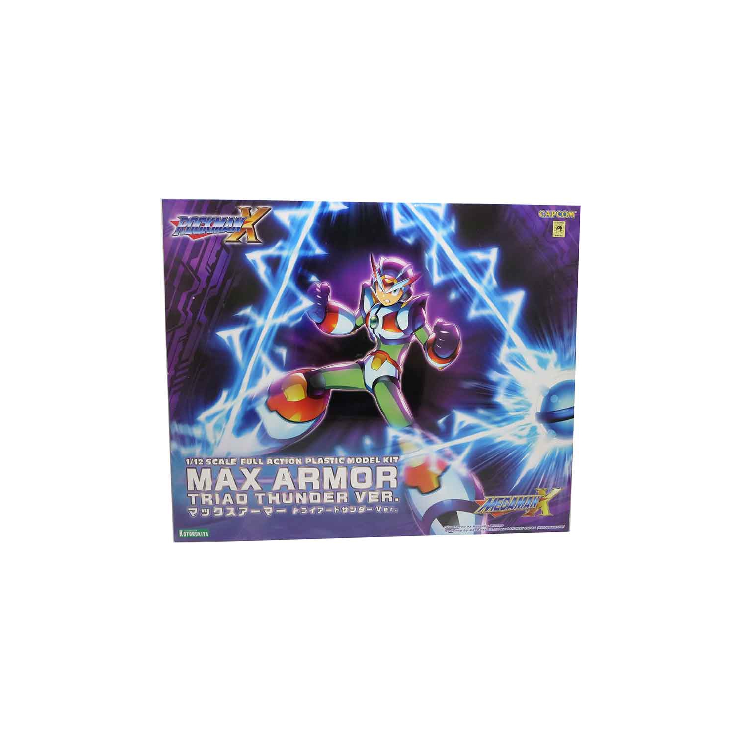 Megaman X 6 Inch Model Kit - Mega Man Max Armor Triad Thunder