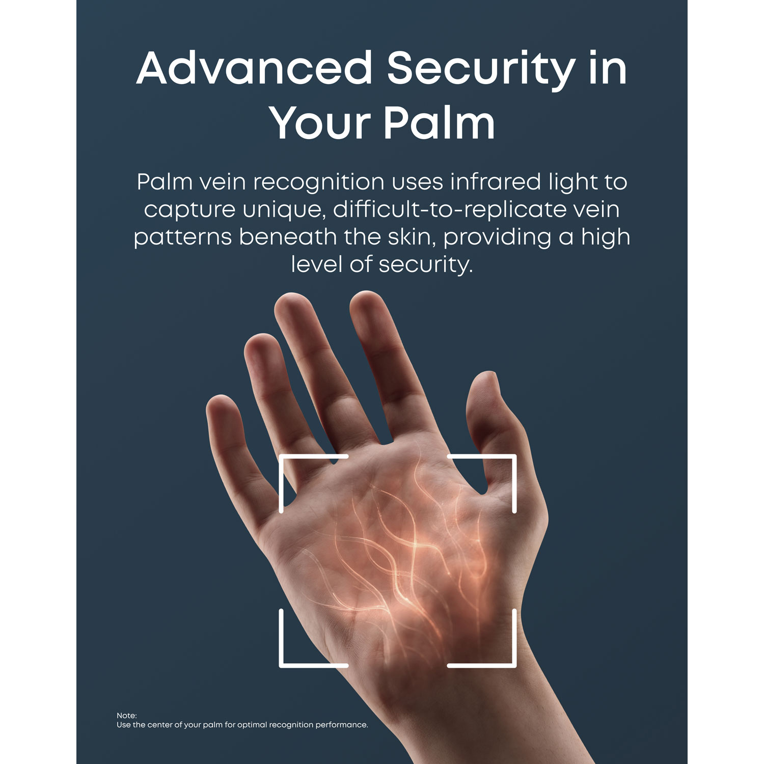 Serrure intelligente Wi-Fi à détection des veines de la paume FamiLock E35 d'eufy avec pavé numérique et clé - Noir