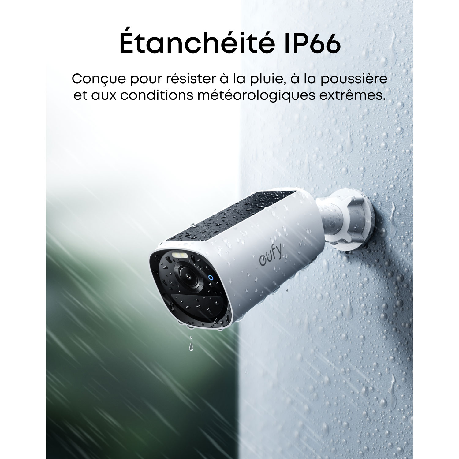 Caméra de surveillance sans fil d'extérieur 2K eufyCam E40 d'eufy avec station HomeBase