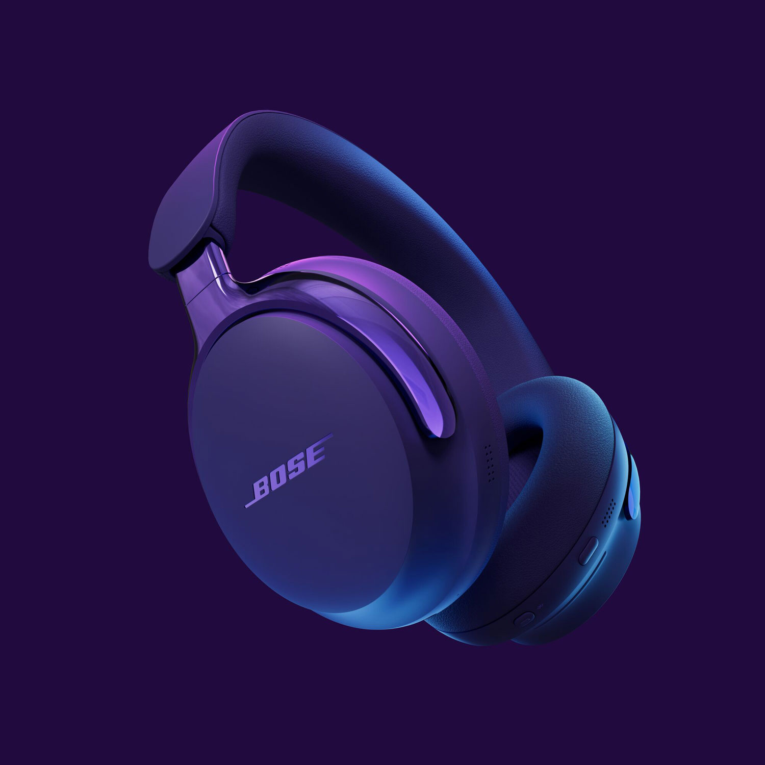 Casque d'écoute Bluetooth à suppression du bruit QuietComfort Ultra de Bose - Violet minuit