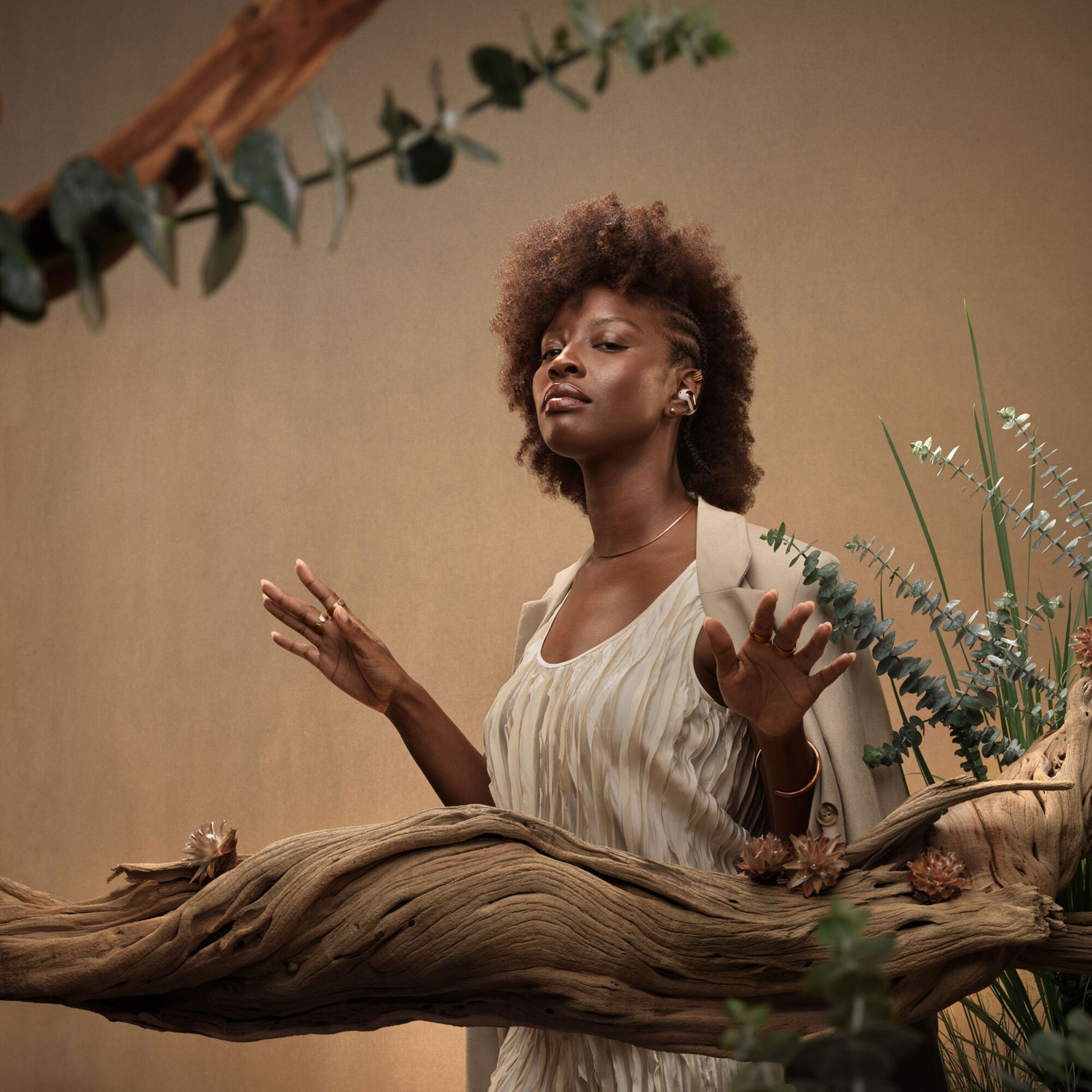 Bose Ultra Open True Wireless Open-Ear Headphones - Driftwood Sand