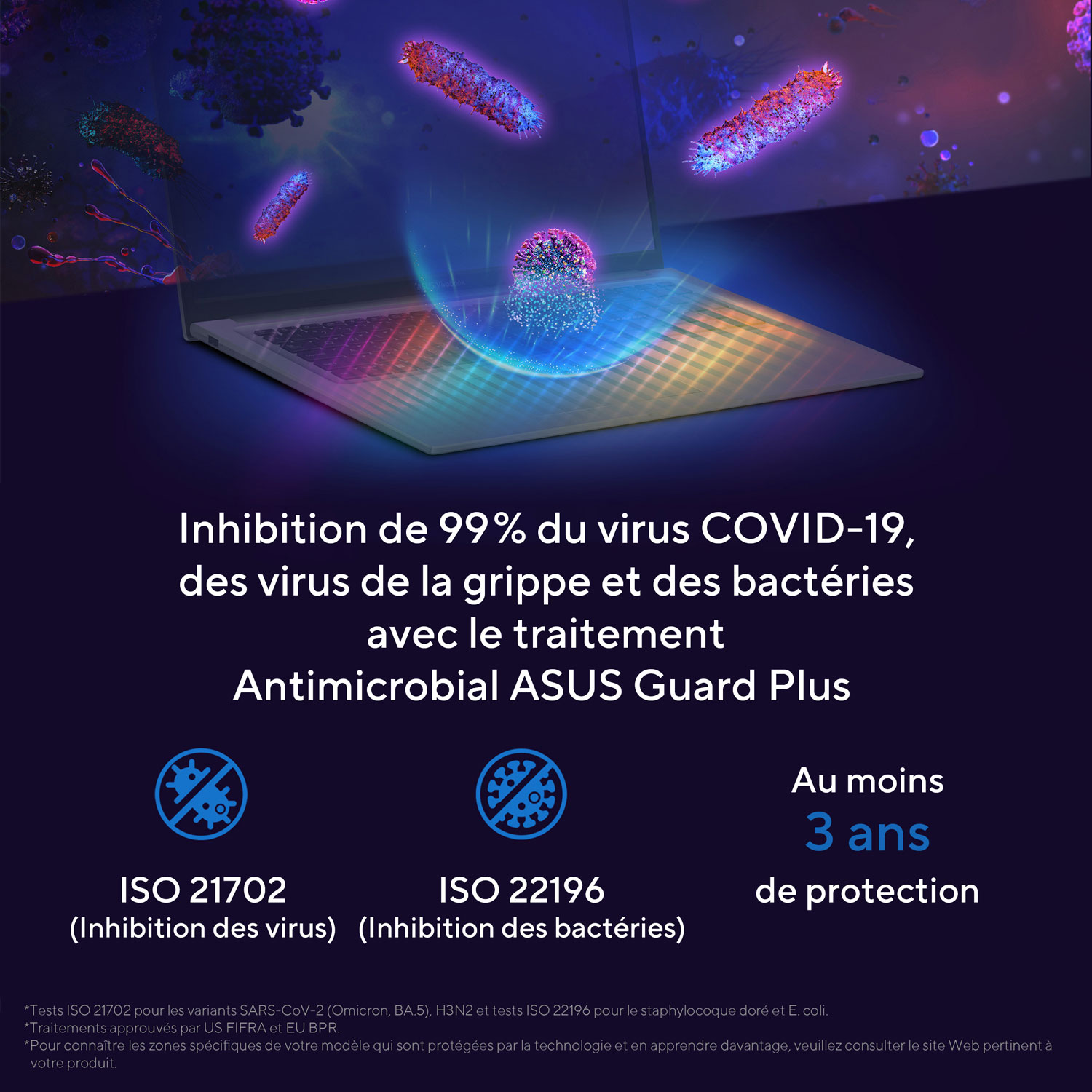 Portable de 17,3 po Vivobook d'ASUS - Bleu calme