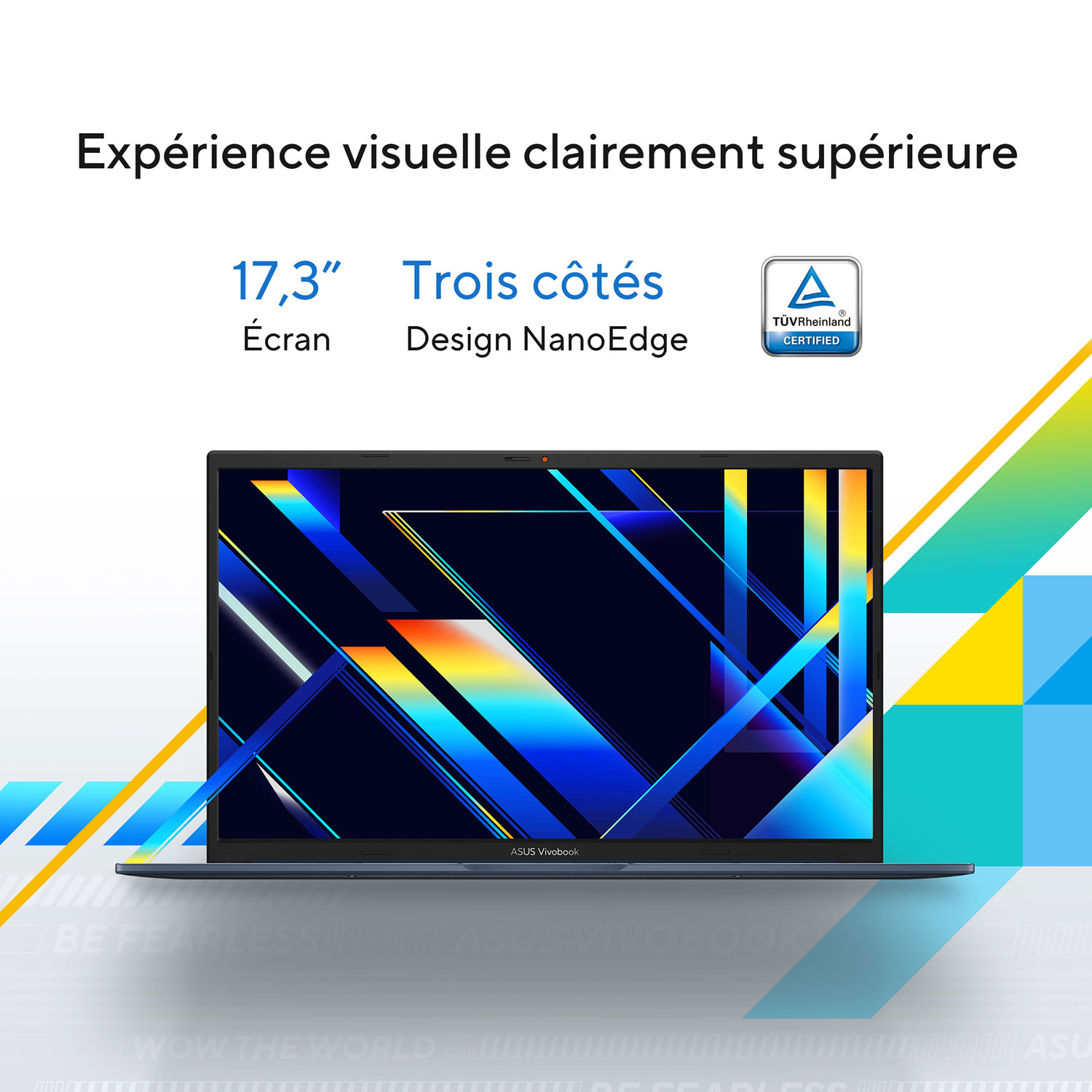 Portable de 17,3 po Vivobook d'ASUS - Bleu calme