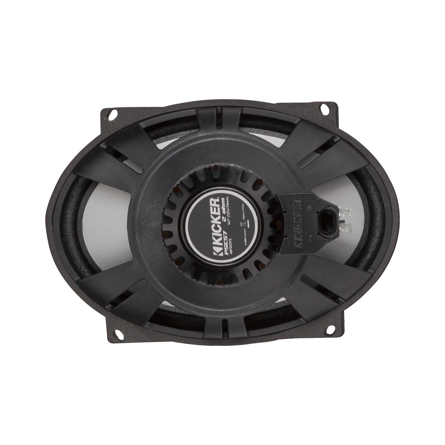 Kicker 48PSC572 5"x7" 2-Way Harley Davidson-Specific Speakers - 2 Ohms