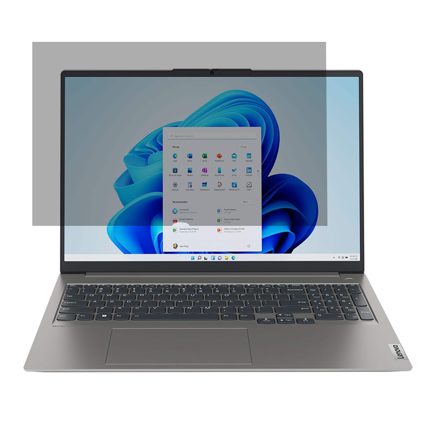 Filtre de confidentialité de 16&nbsp;po de Lenovo pour ThinkBook 16 de 4e génération de 3&nbsp;M