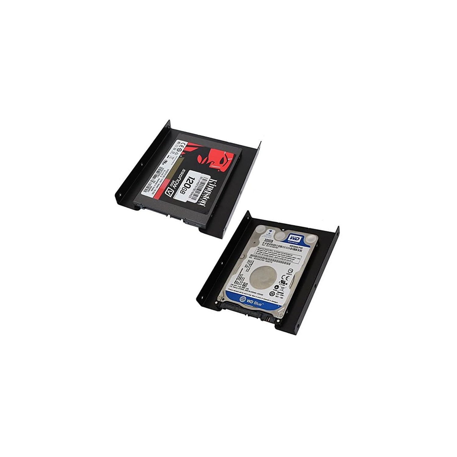 2.5 inch SDD/HDD to 3.5 inch Drive Bay Mounting Bracket Kit