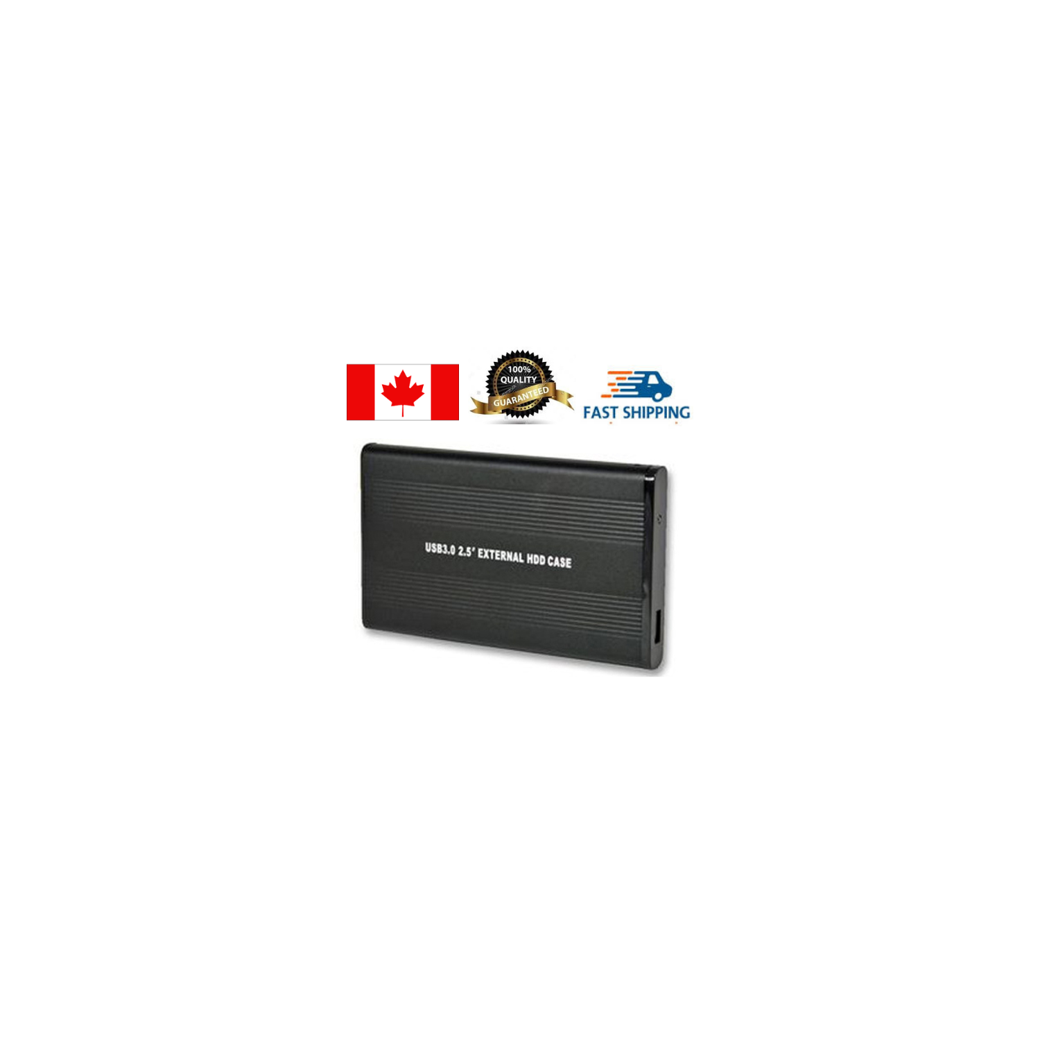 2.5 inch SATA to USB3.0 External Hard Driver Enclosure_Black