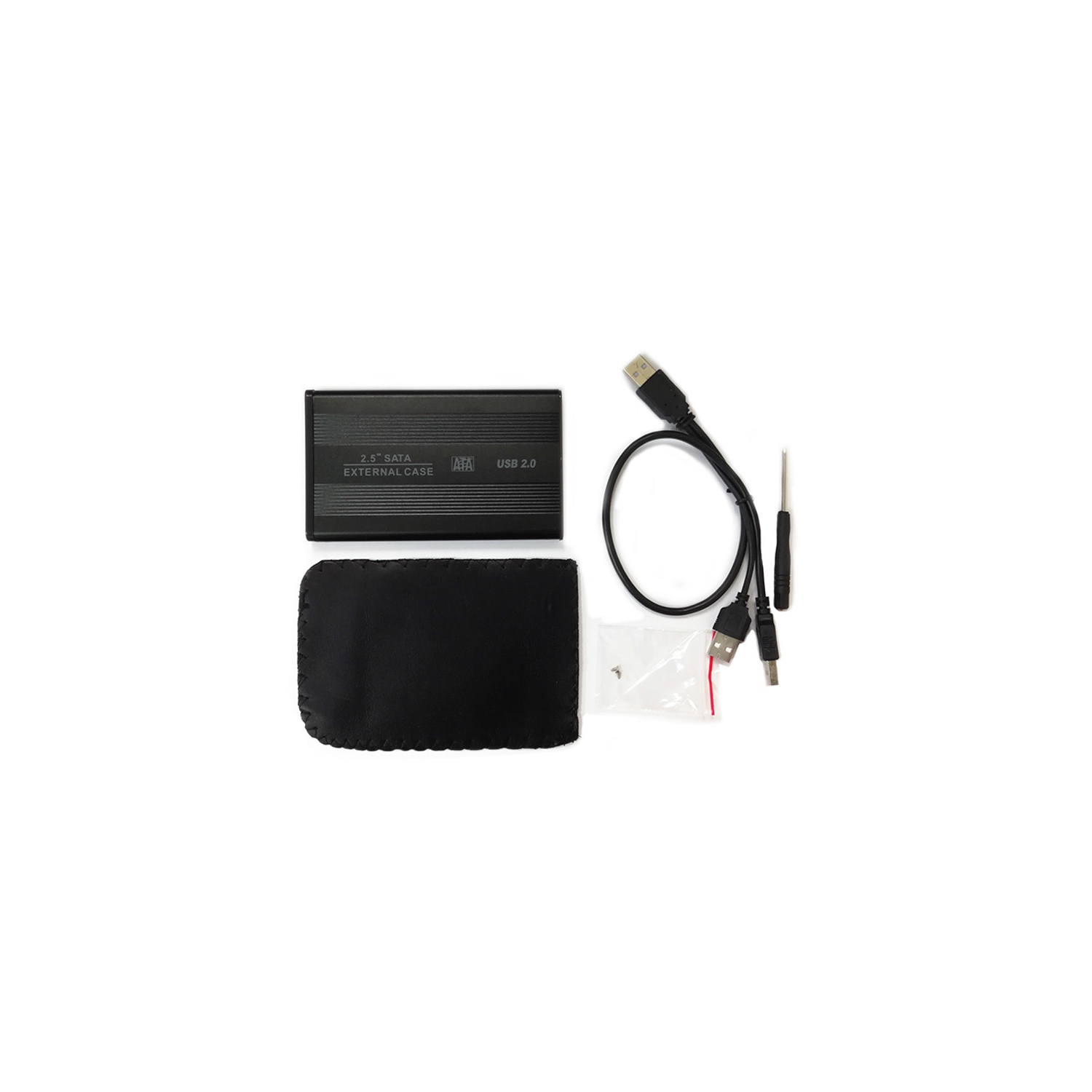 2.5 inch SATA to USB3.0 External Hard Driver Enclosure_Black