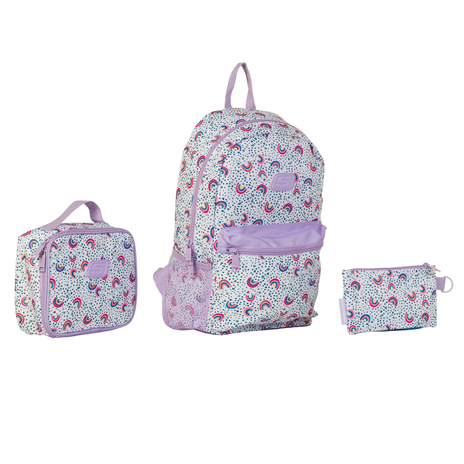 Skechers 365 Utility Backpack Set– School Backpack Set for Kids, Book Bag for School, includes Back Pack, Lunch Bag & Pencil Case.