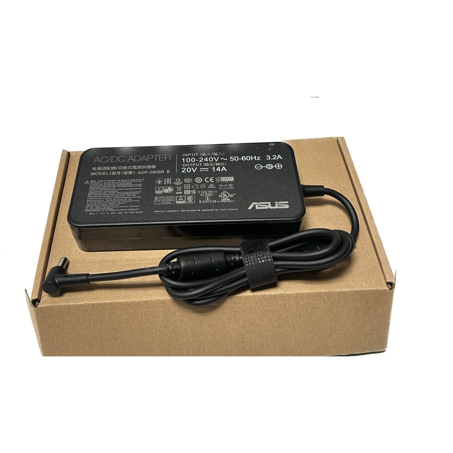 Genuine 280W 20V 14A AC Charger for ASUS ROG G703GX-EV017FR E5019T E5042T G703GS-WS71 WS74 G703GI E5036T E5011T E5001R G703GI WS91K XS98K E5094T