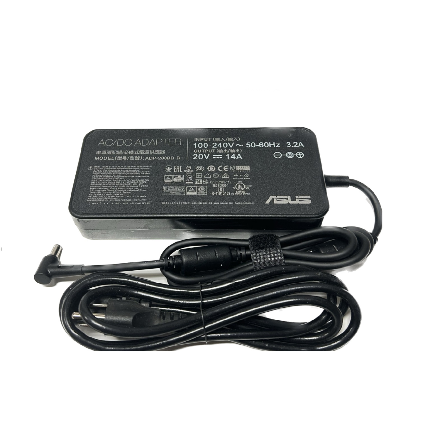 Genuine 280W 20V 14A AC Charger for ASUS ROG G703GX-EV017FR E5019T E5042T G703GS-WS71 WS74 G703GI E5036T E5011T E5001R G703GI WS91K XS98K E5094T