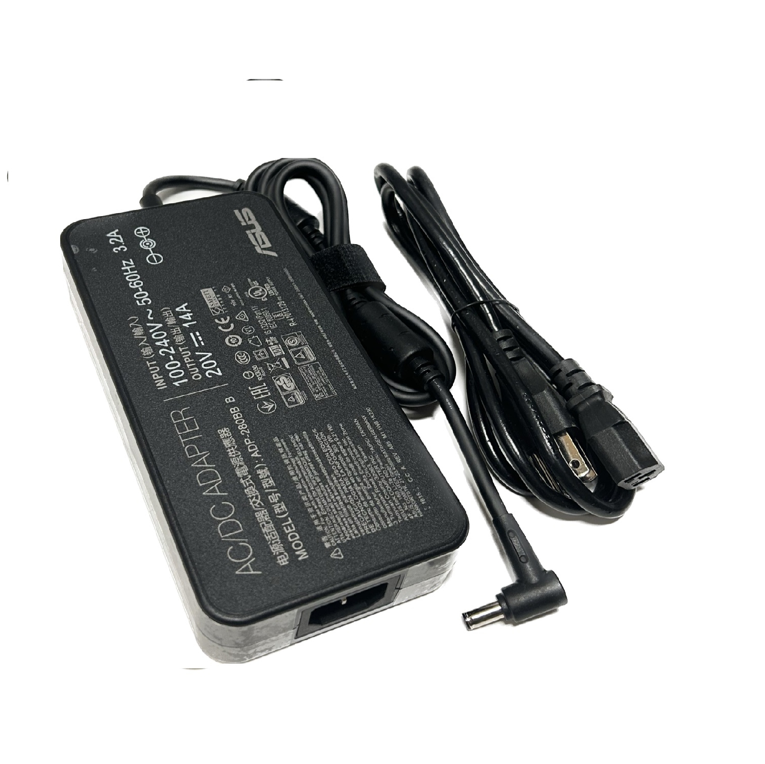 Genuine 280W 20V 14A AC Charger for ASUS ROG G703GX-EV017FR E5019T E5042T G703GS-WS71 WS74 G703GI E5036T E5011T E5001R G703GI WS91K XS98K E5094T