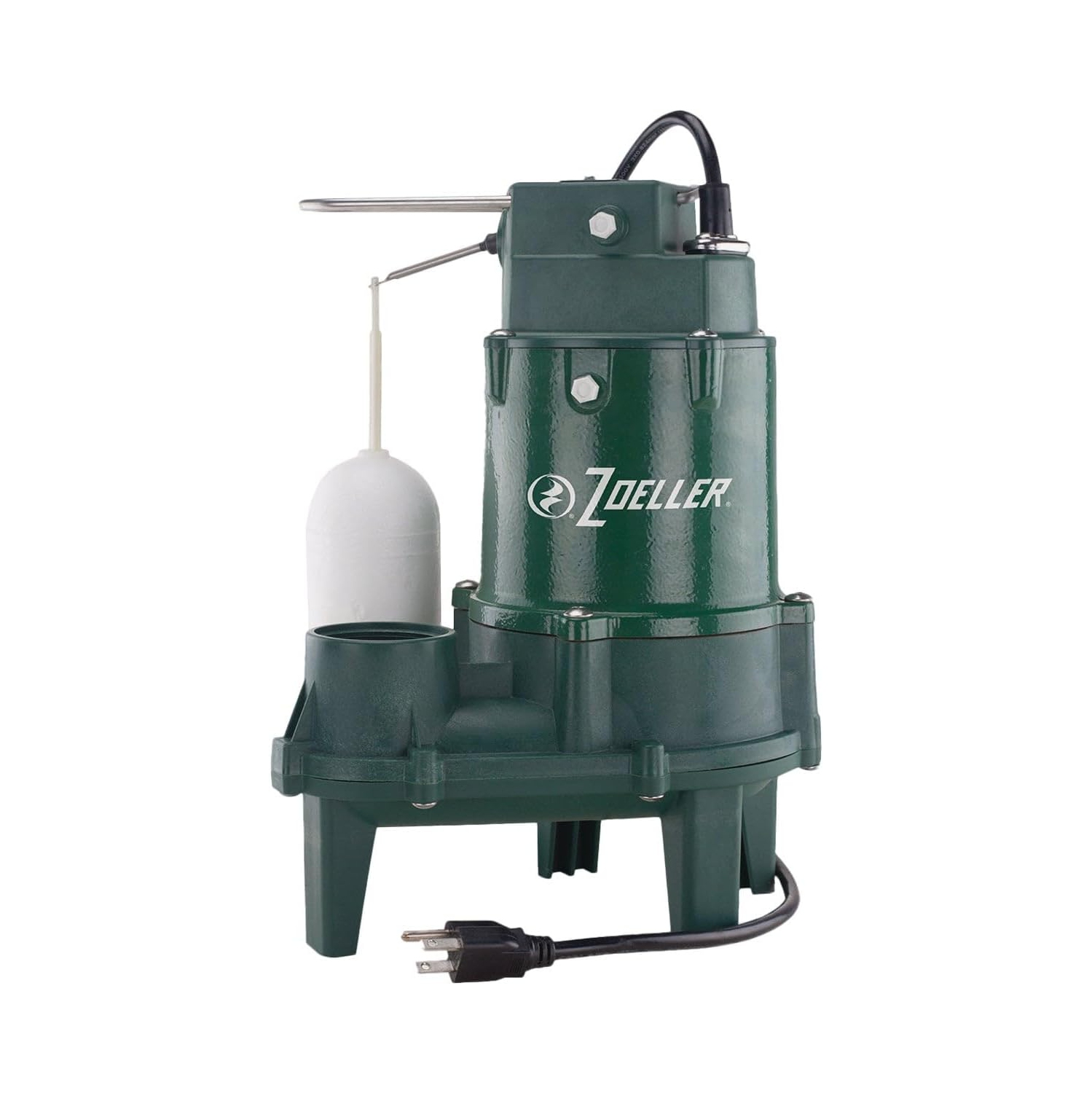 Flint&Walling Mfg Co Inc. Zoeller 1/2 HP 6000 gal/h, interrupteur à flotteur vertical en fonte