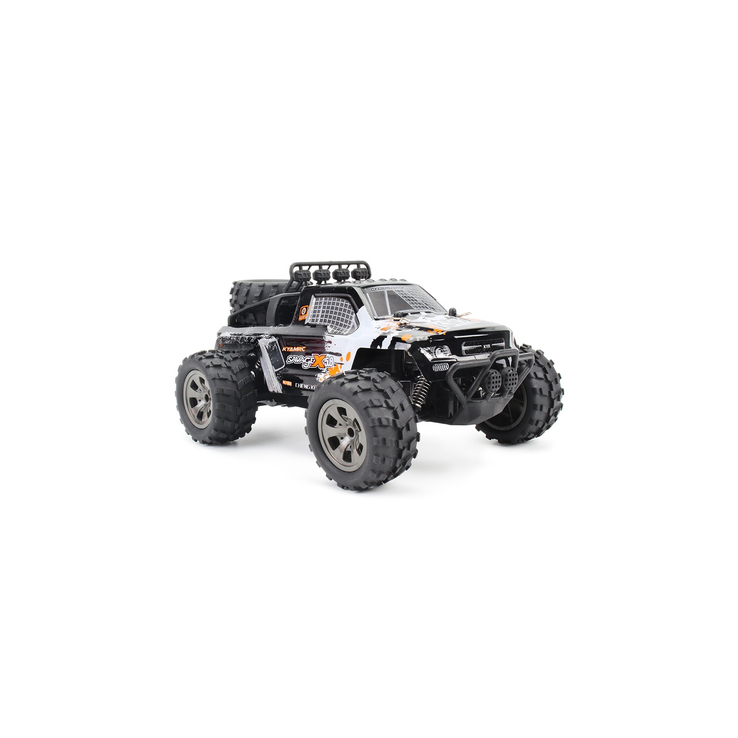 Véhicule jouet électrique à télécommande de 2,4 GHz de Pick 1:18 Voiture grimpante haute vitesse rechargeable pour enfants - Orange