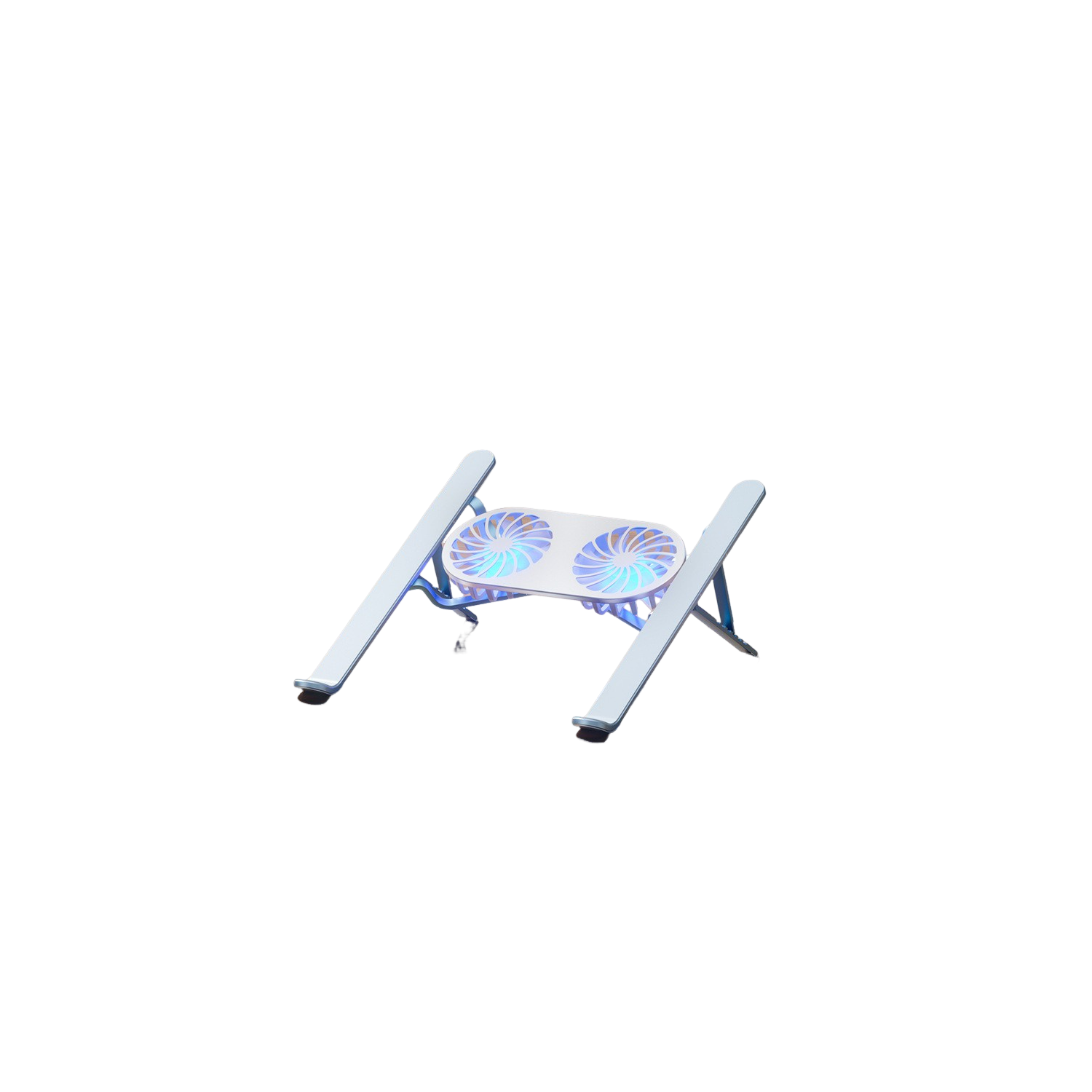 Laptop stand, aluminum alloy foldable lifting tablet computer heightening, stand desktop computer heat dissipation stand - gray