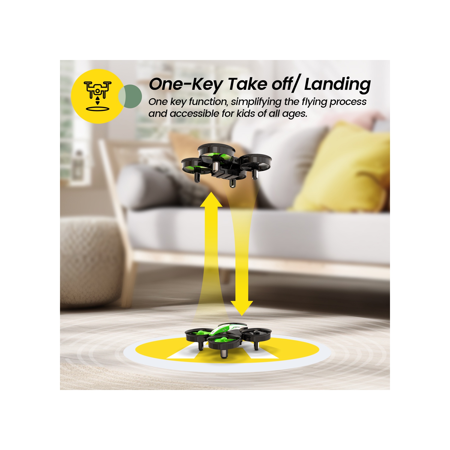 Holy Stone HS210 Mini Drone Under 249g for Kids and Beginners RC Nano Quadcopter Indoor Small Helicopter Plane with Auto Hovering, 3D Flip, Great