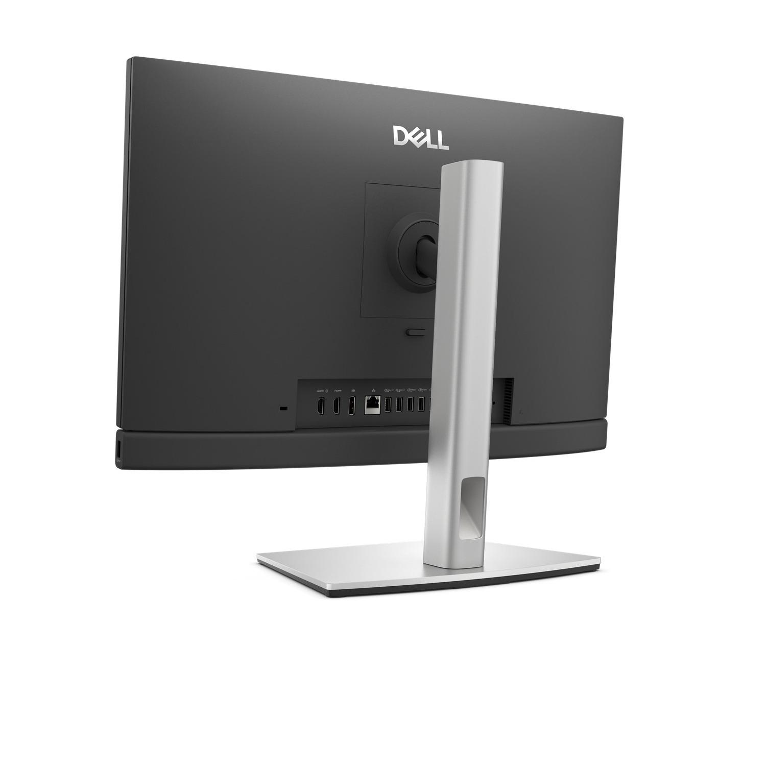 Dell Pro Qc24250 23.8" All-In-One PC with Intel® Core™ Ultra 7-265 Processor, 512GB SSD, 16 GB RAM, Intel® Graphics, Windows 11 Pro - Platinum Silver