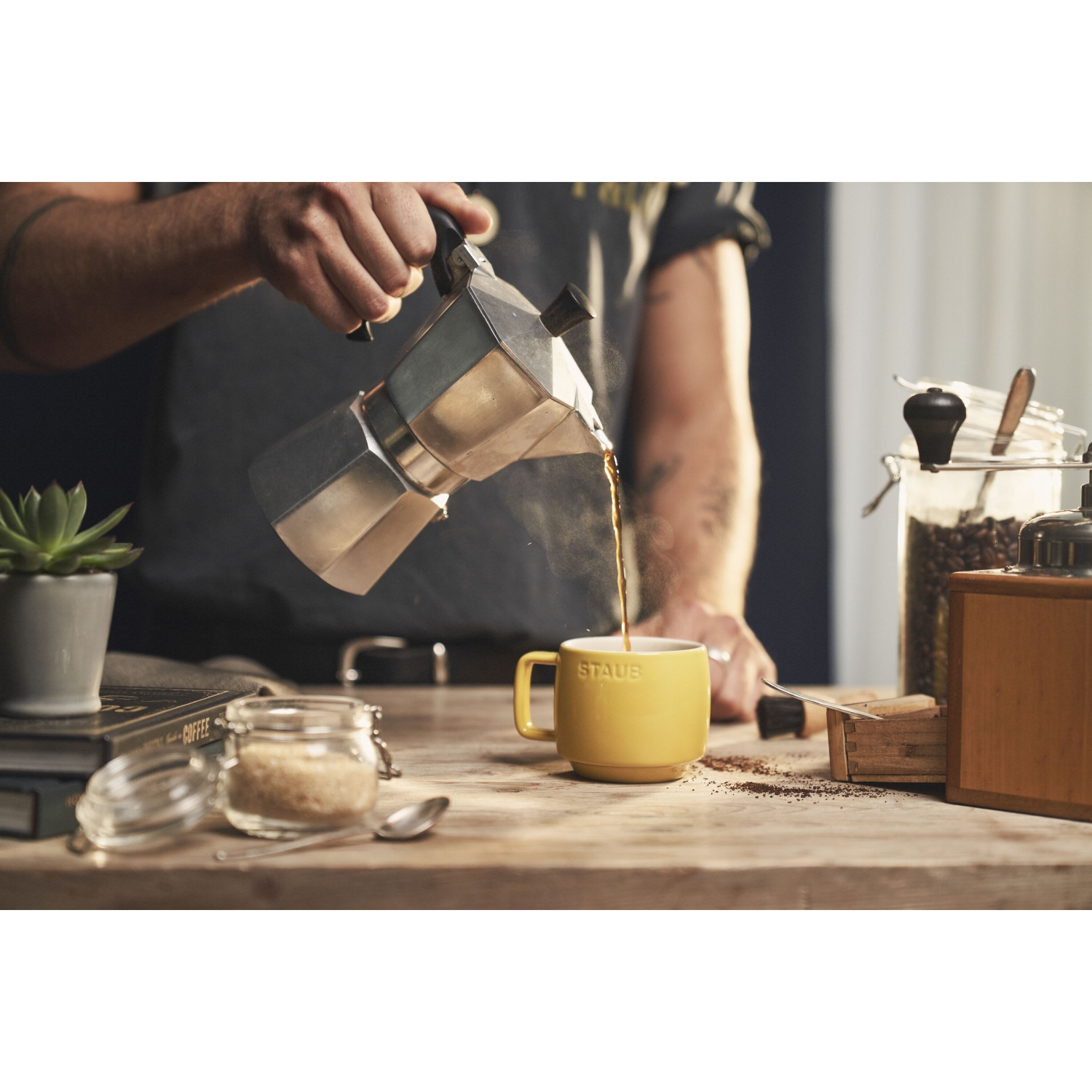 STAUB – Tasse en céramique ceramique, citron, 250 ml