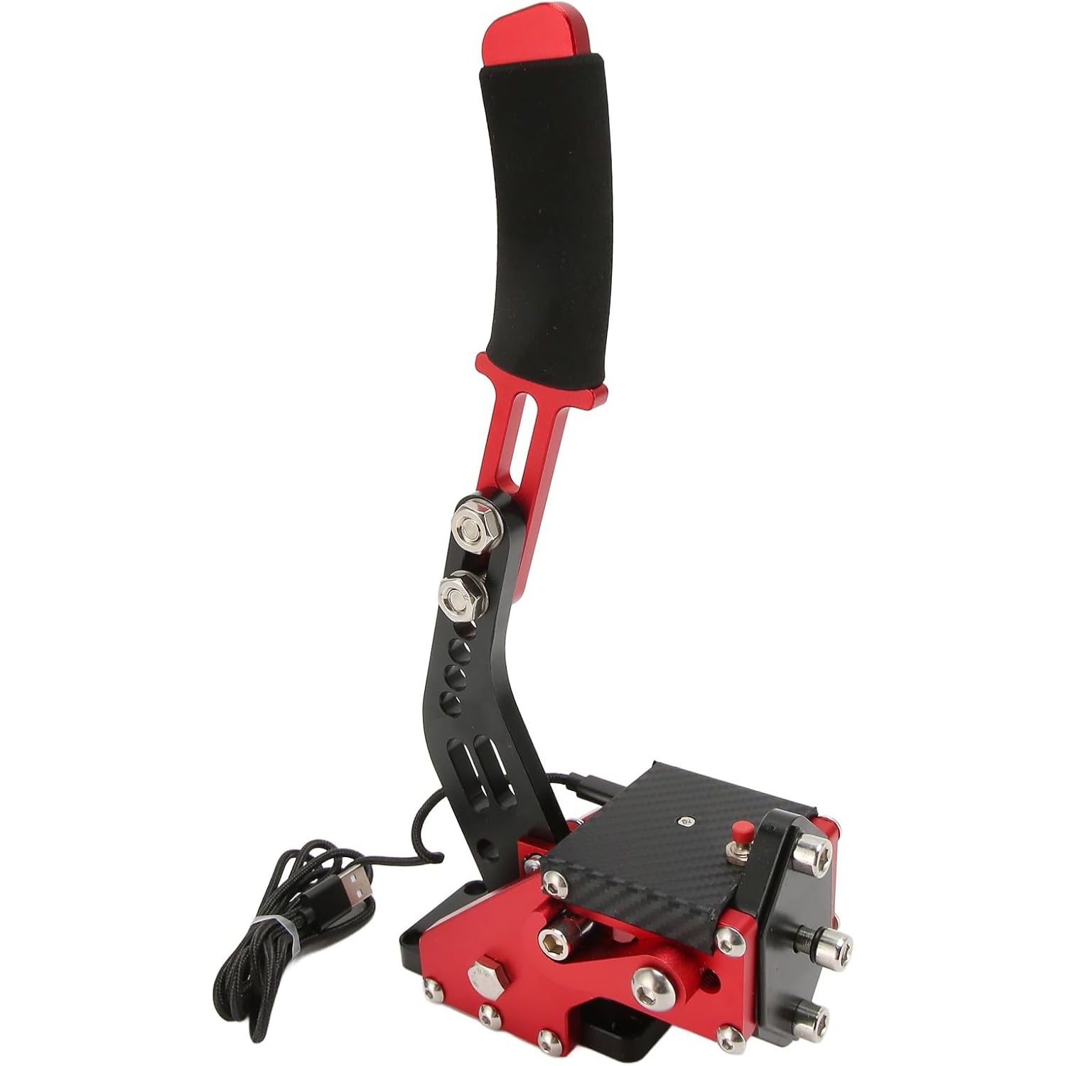 Open Box - 64Bit PC USB Handbrake, 2 in 1 SIM Racing Games Handbrake