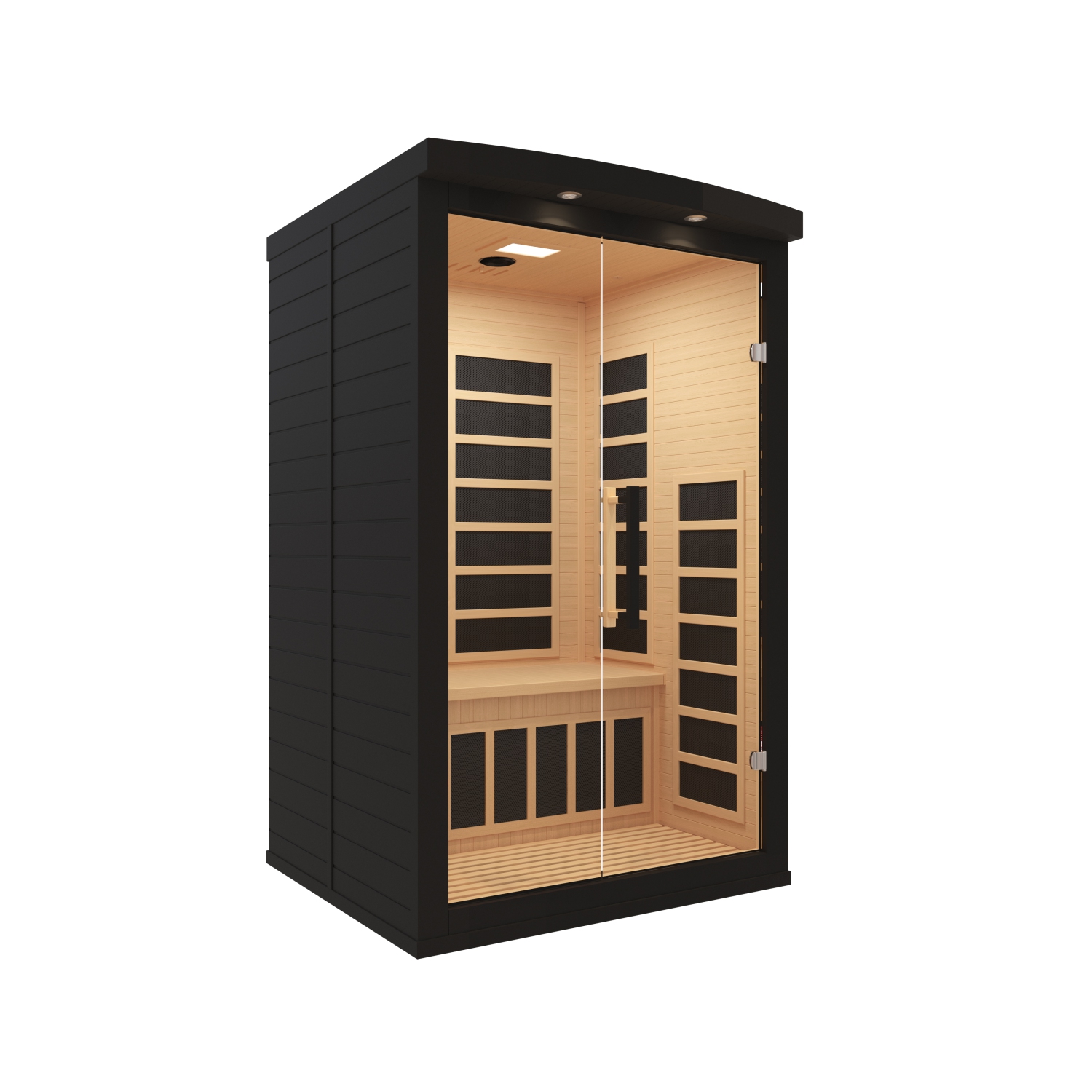 Sauna électrique intérieur infrarouge noir WES43-1830-BLK d'iComfort