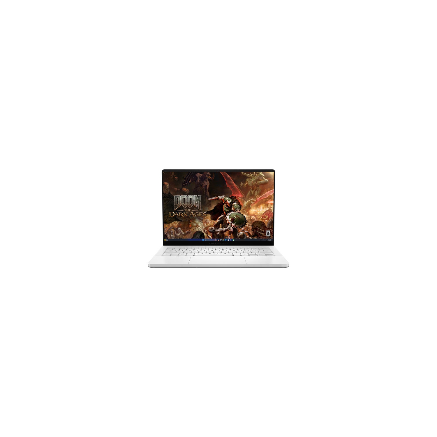 Open Box - ASUS ROG Zephyrus G14 14" Gaming Laptop - Platinum White (AMD Ryzen AI 9 HX 370/32GB RAM/1TB SSD/RTX 5070 Ti)