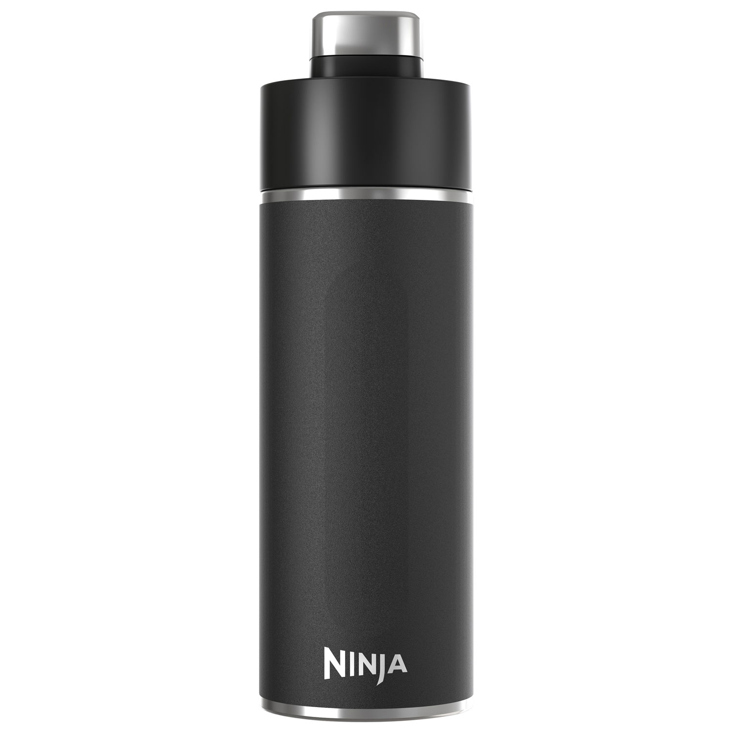 Bouteille de voyage pour boissons gazeuses 709 ml Ninja Thirsti - Noir