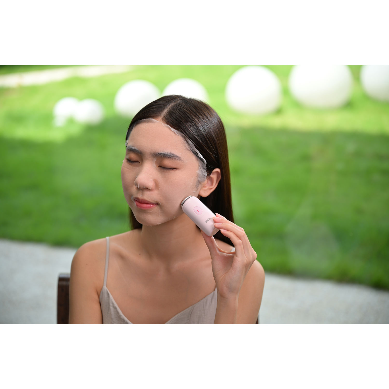 Brosse de nettoyage pour le visage Radiance de KICA - Partenaire de détail exclusif