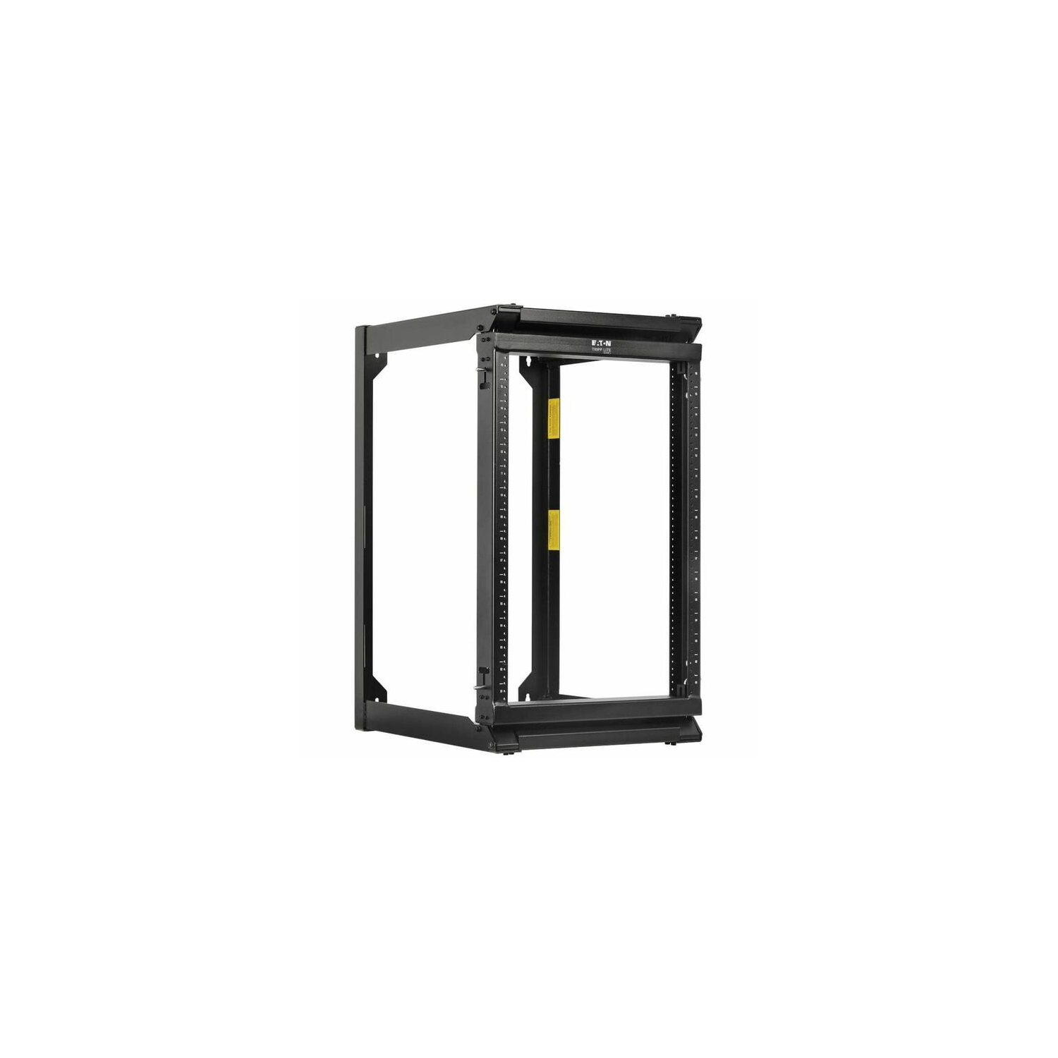 Tripp Lite by Eaton SRWO16US SmartRack 16U Wall-Mount 2-Post Open Frame Rack, Hinged Front, Heavy Duty