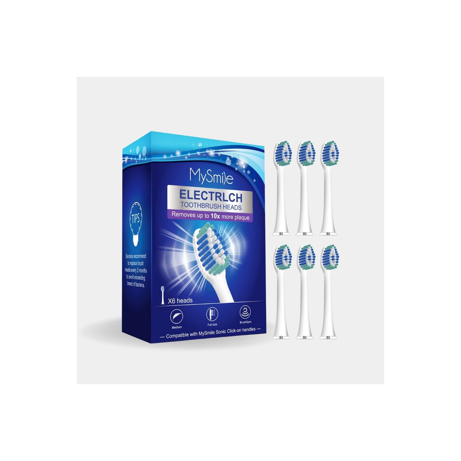 Têtes de rechange pour brosse à dents sonique Elite